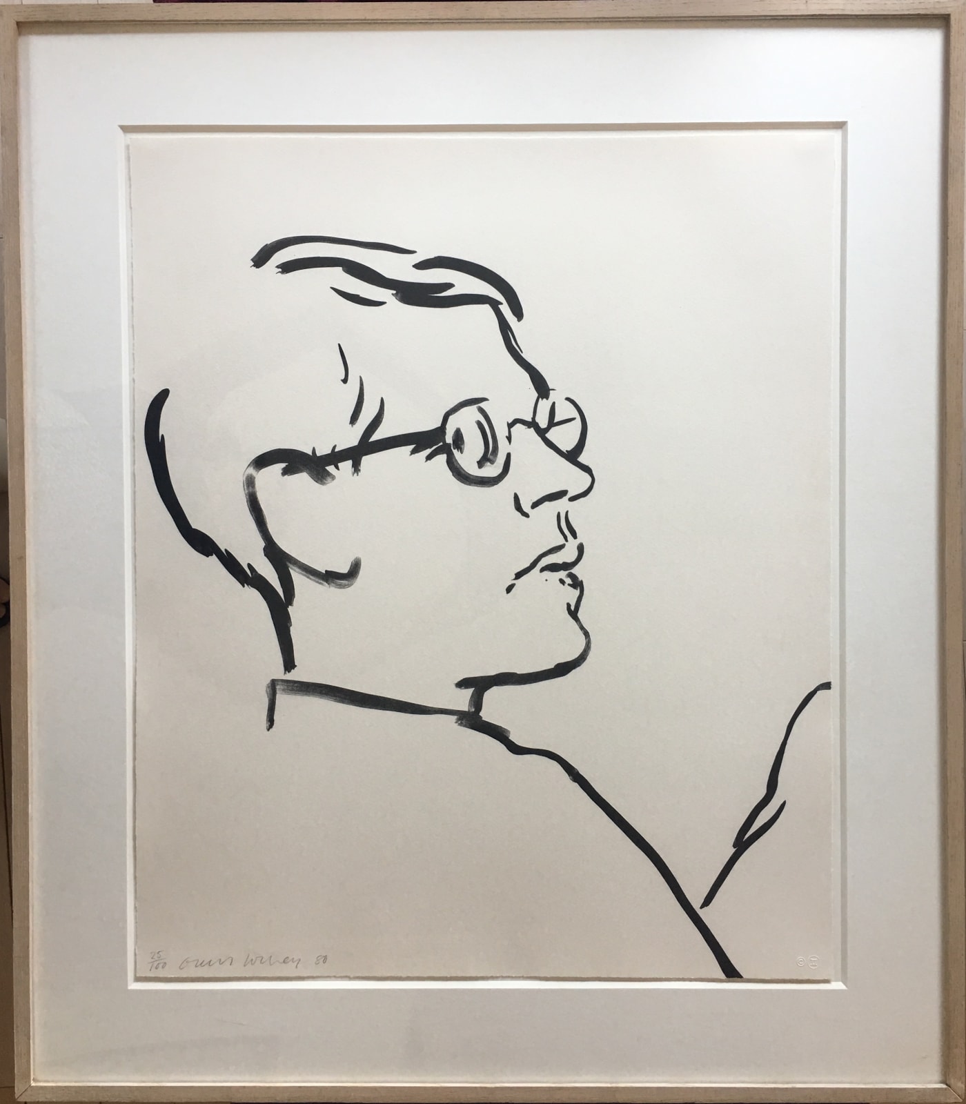 David Hockney, James, 1980