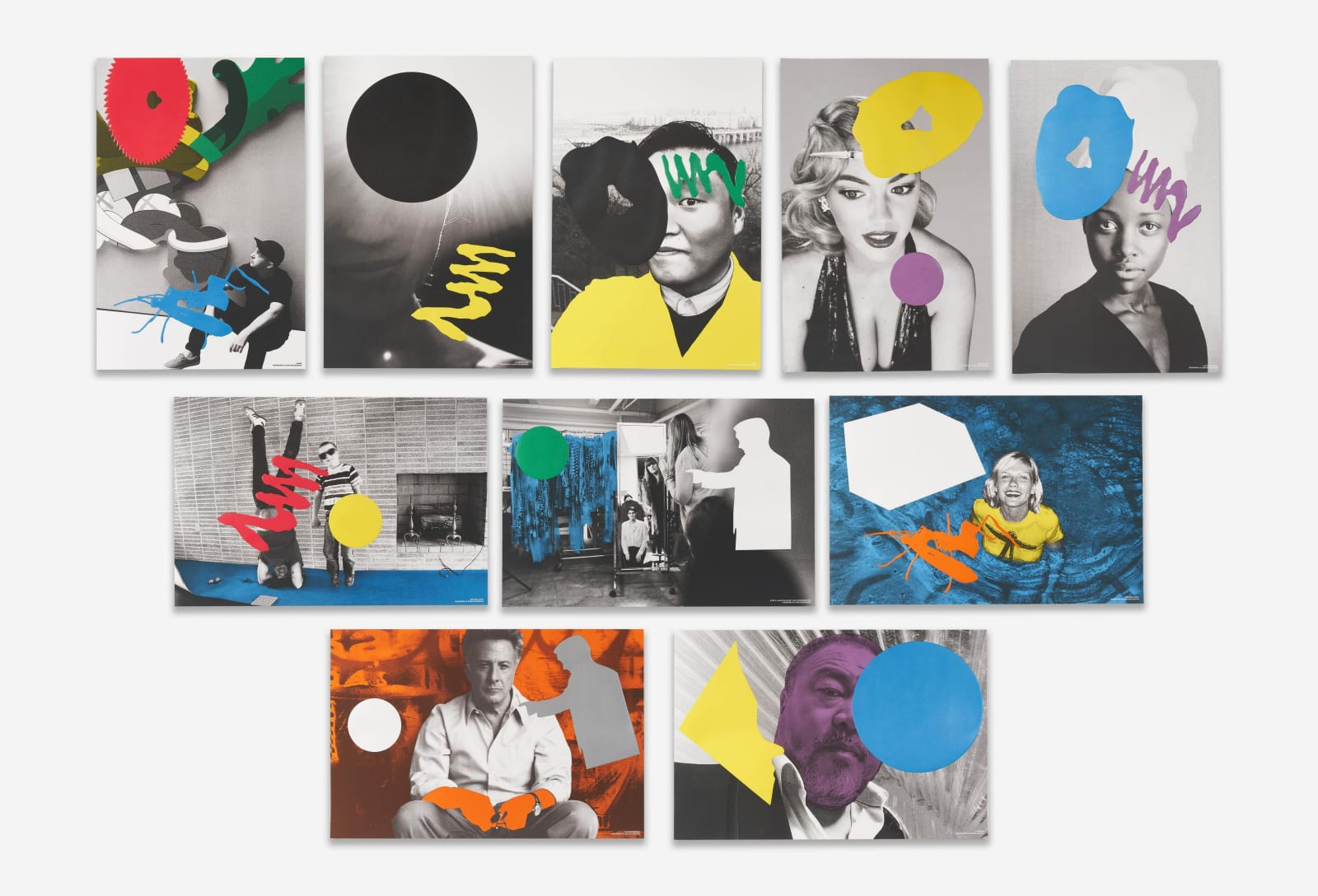 John Baldessari, Visionaire 64 Art Portfolio (Blue), 2014