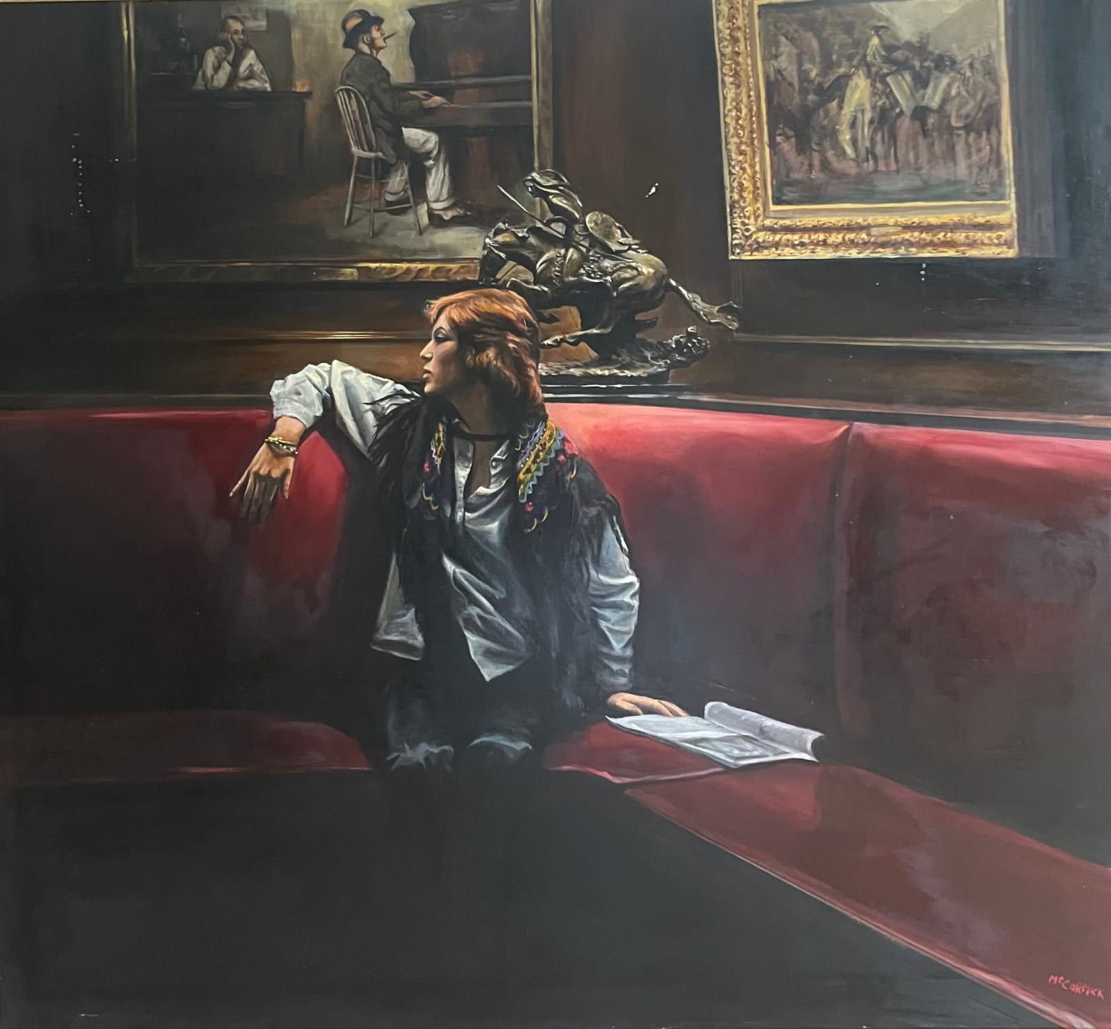 Harry McCormick, Woman on Banquet