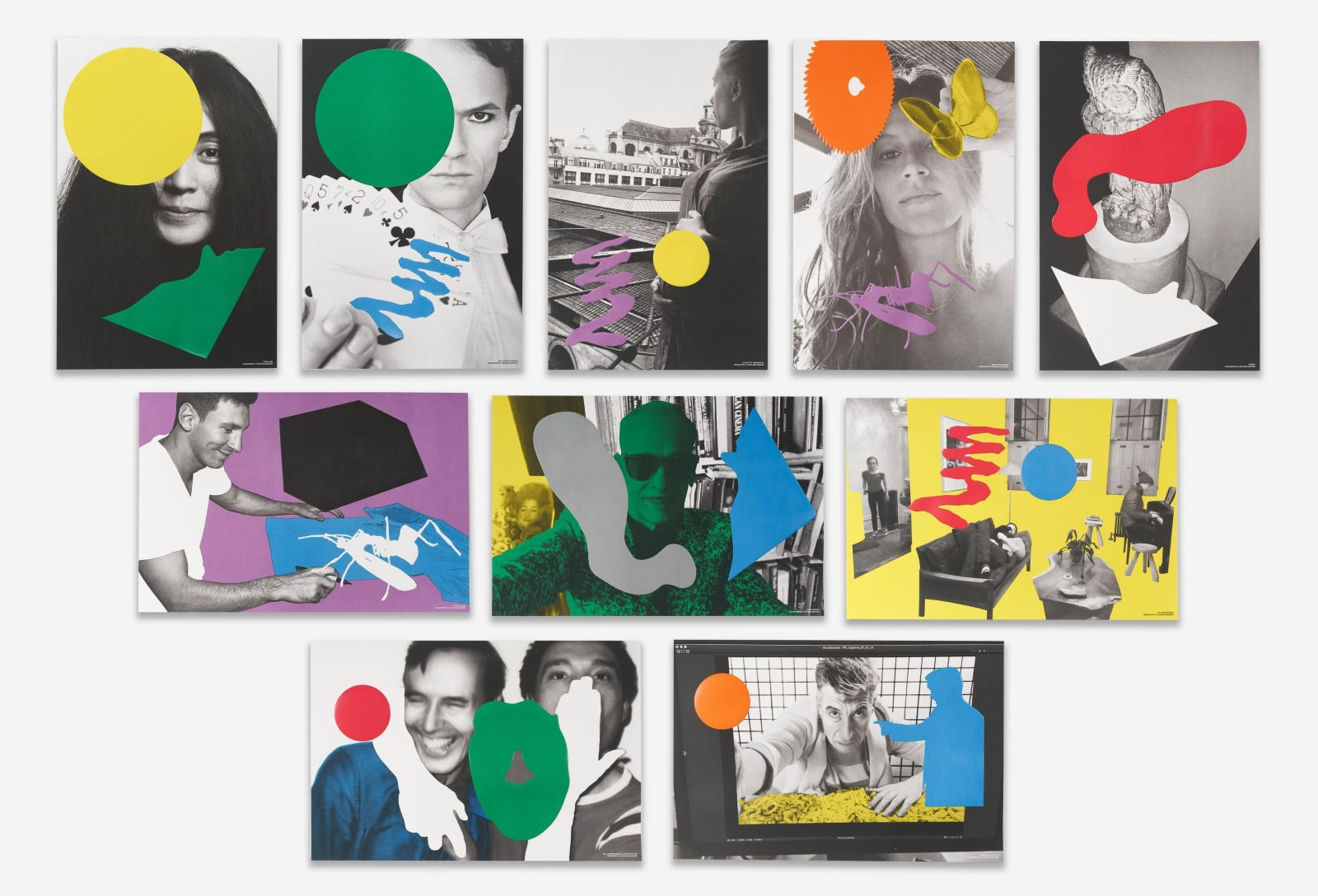 John Baldessari, Visionaire 64 Art Portfolio (Green), 2014