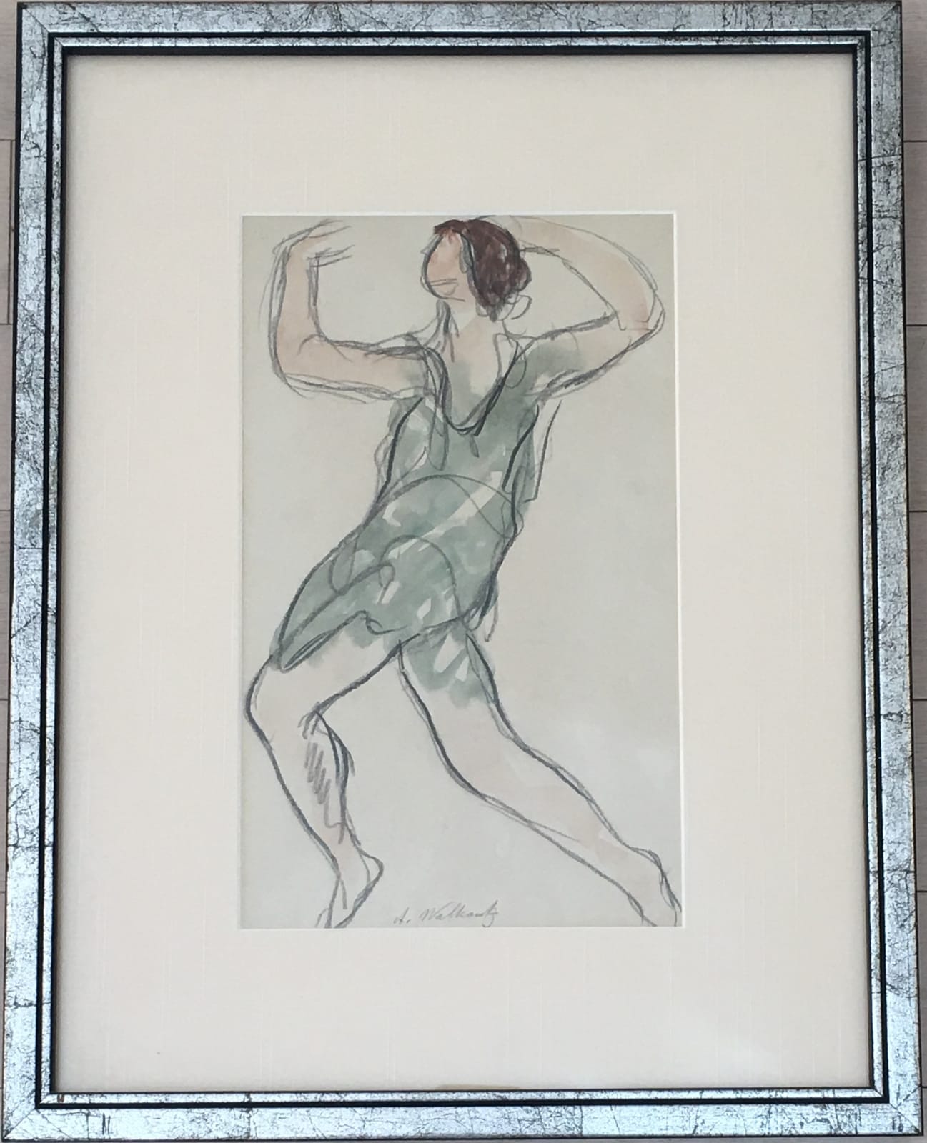 Abraham Walkowitz, Isadora Duncan, c. 1910