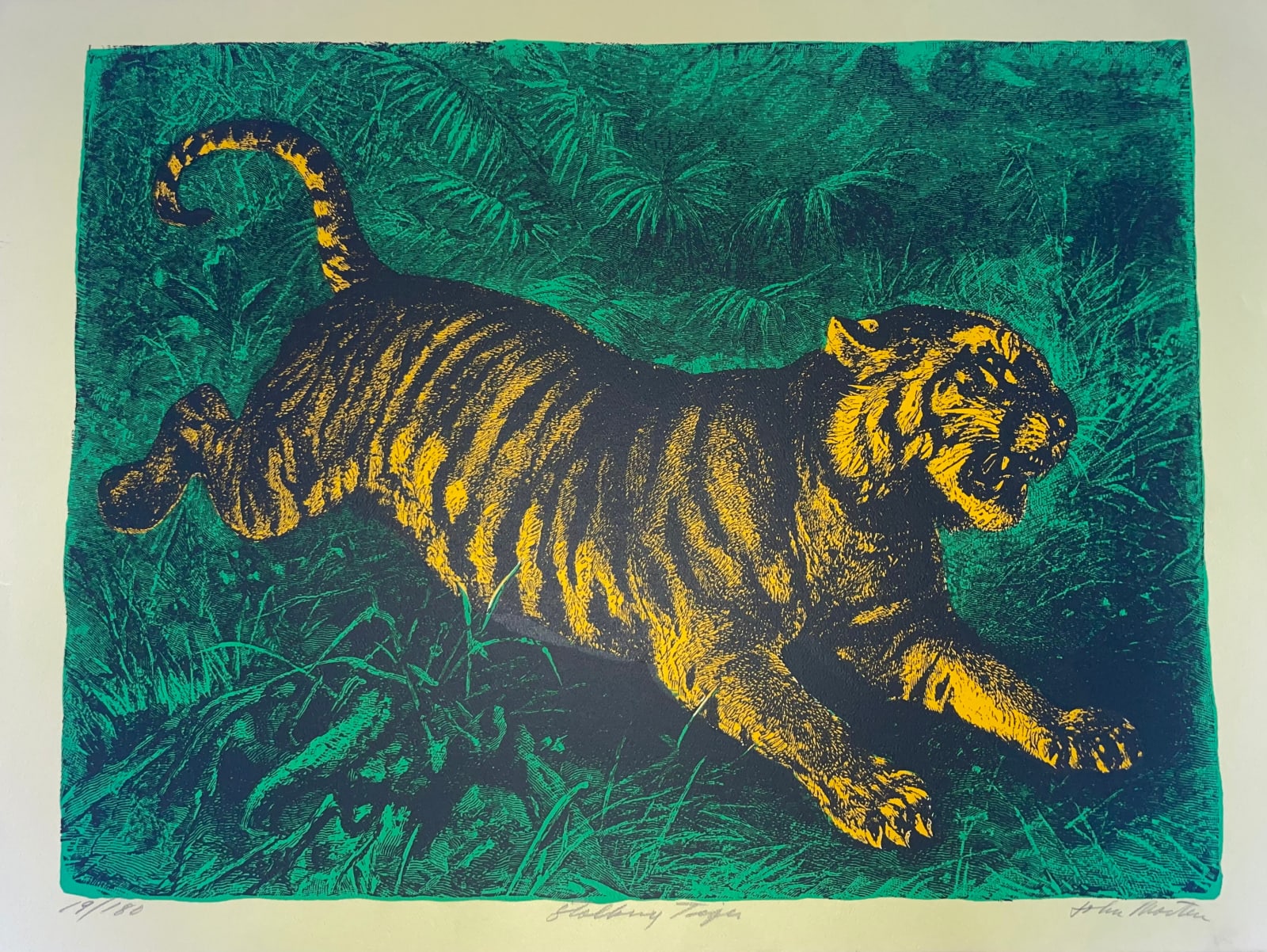 John Marton, Stalking Tiger, 1960's
