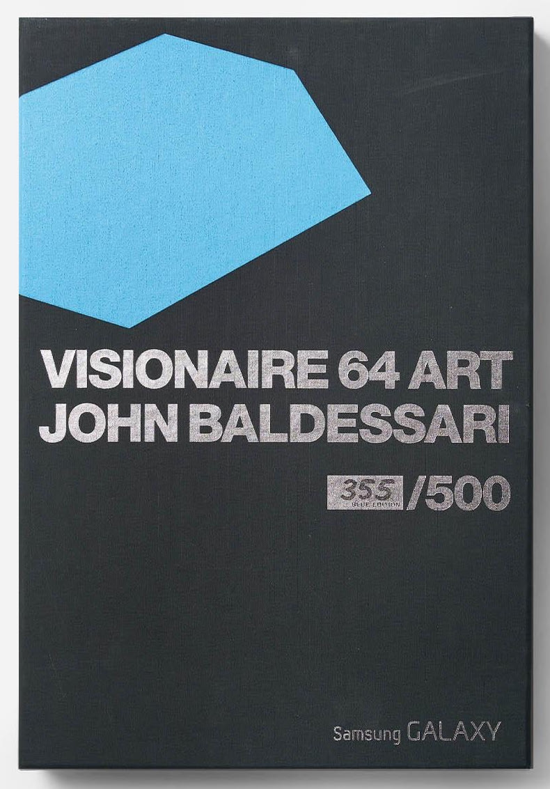 John Baldessari, Visionaire 64 Art Portfolio (Blue), 2014
