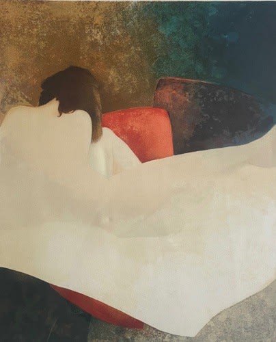 Claude Gaveau, Nude back, 1978