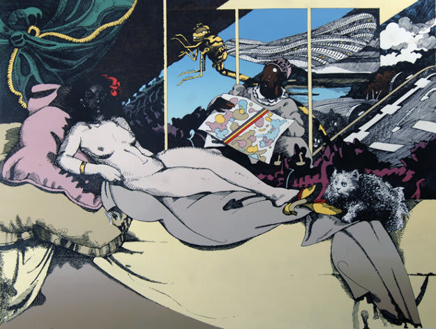 Milton Glaser, Olympia and Ollie, 1974