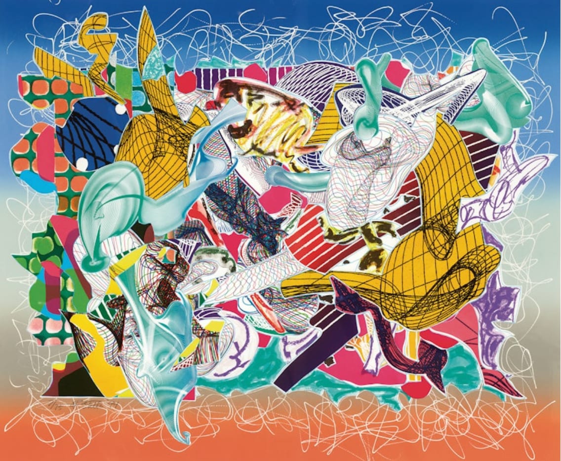 Frank Stella, Spectralia , 1995