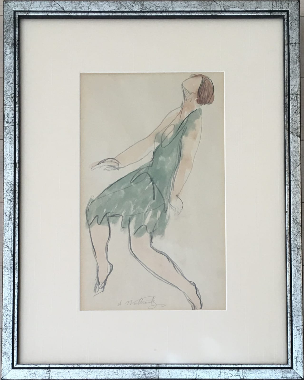 Abraham Walkowitz, Isadora Duncan, c. 1910