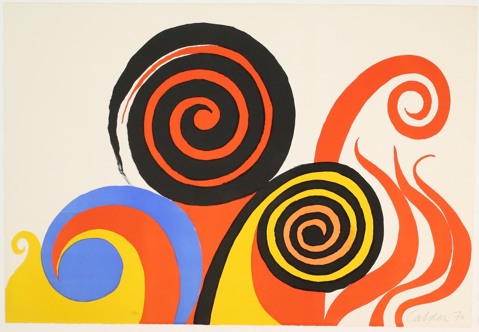 Alexander Calder, Tempete, 1970