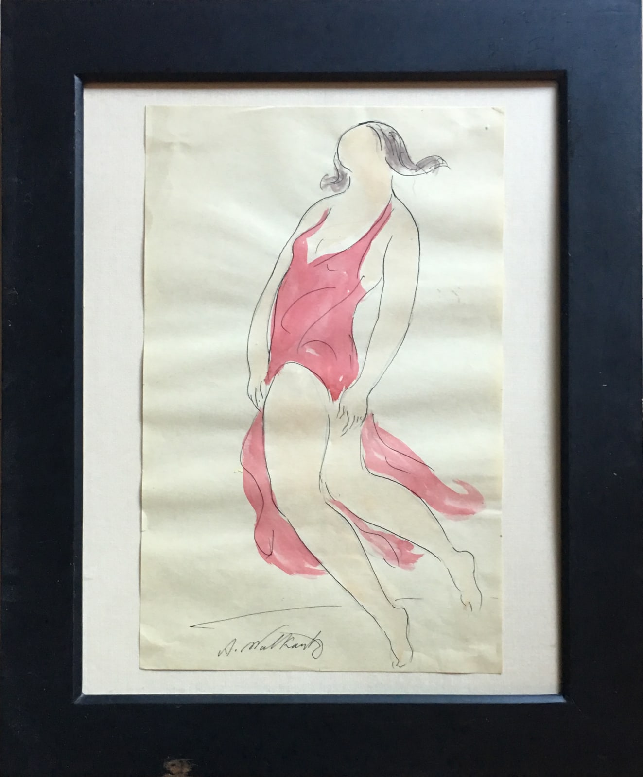 Abraham Walkowitz, Isadora Duncan, c. 1910