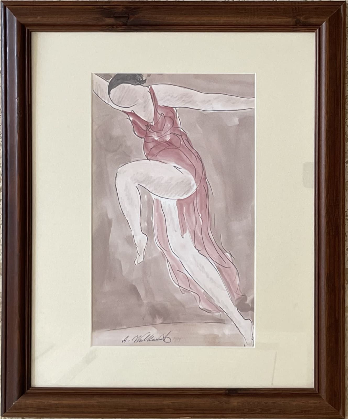 Abraham Walkowitz, Isadora Duncan, ca. 1910