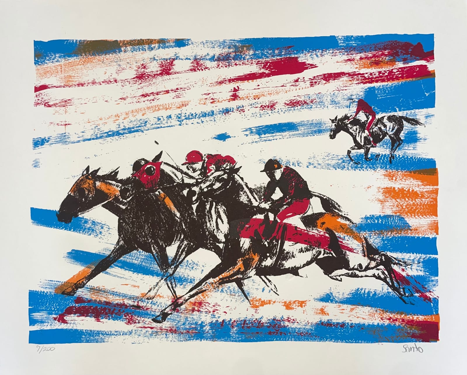 Santo, Horse Race, 1970's