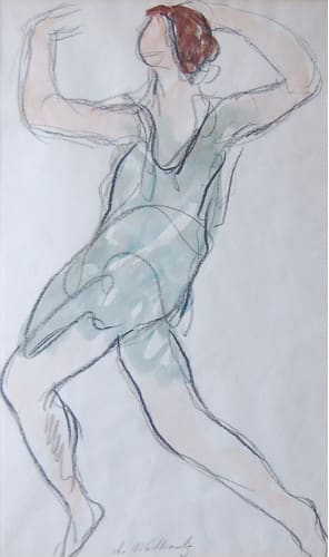 Abraham Walkowitz, Isadora Duncan, c. 1910