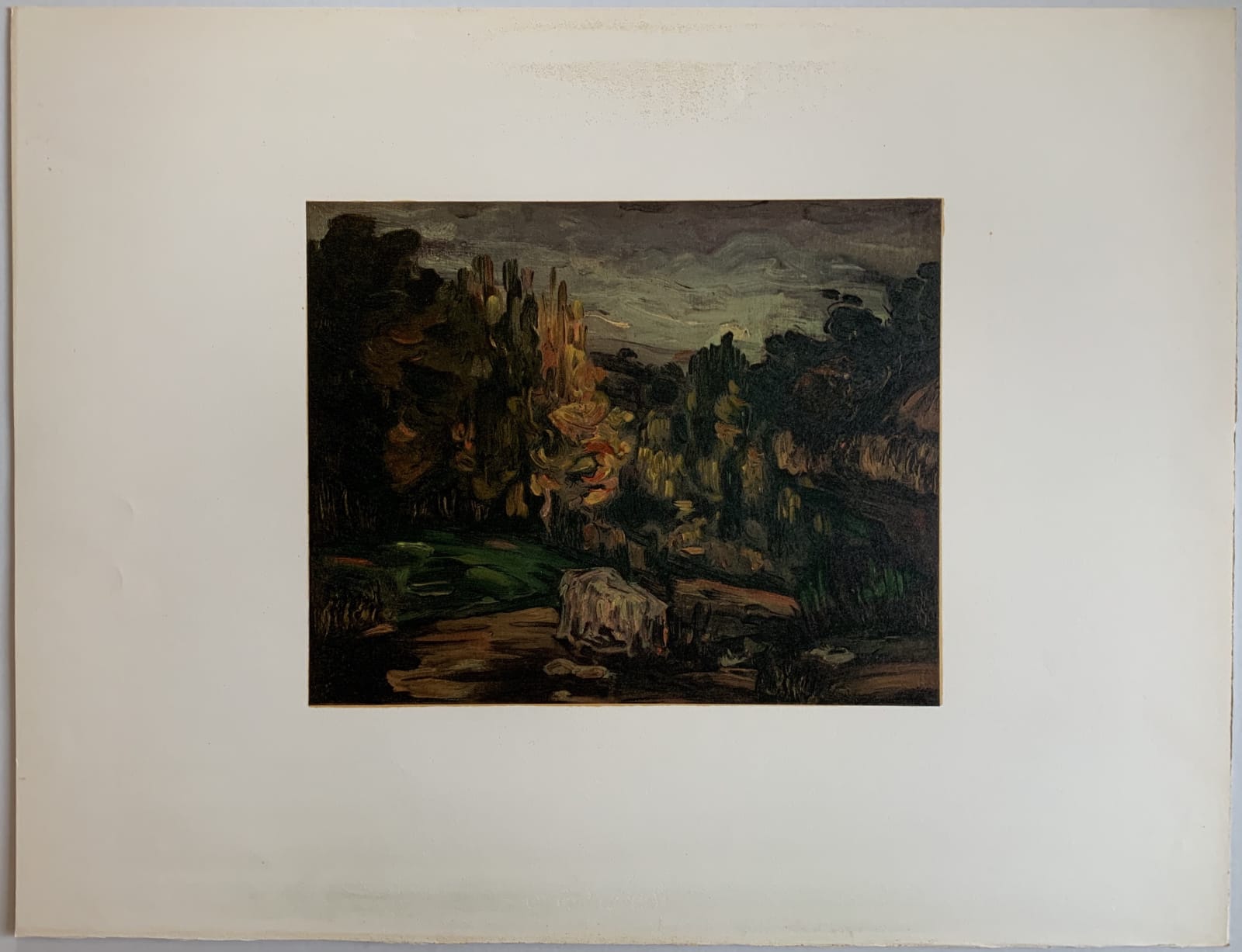Paul Cézanne, Paysage a Aix, 1865-67, 1973