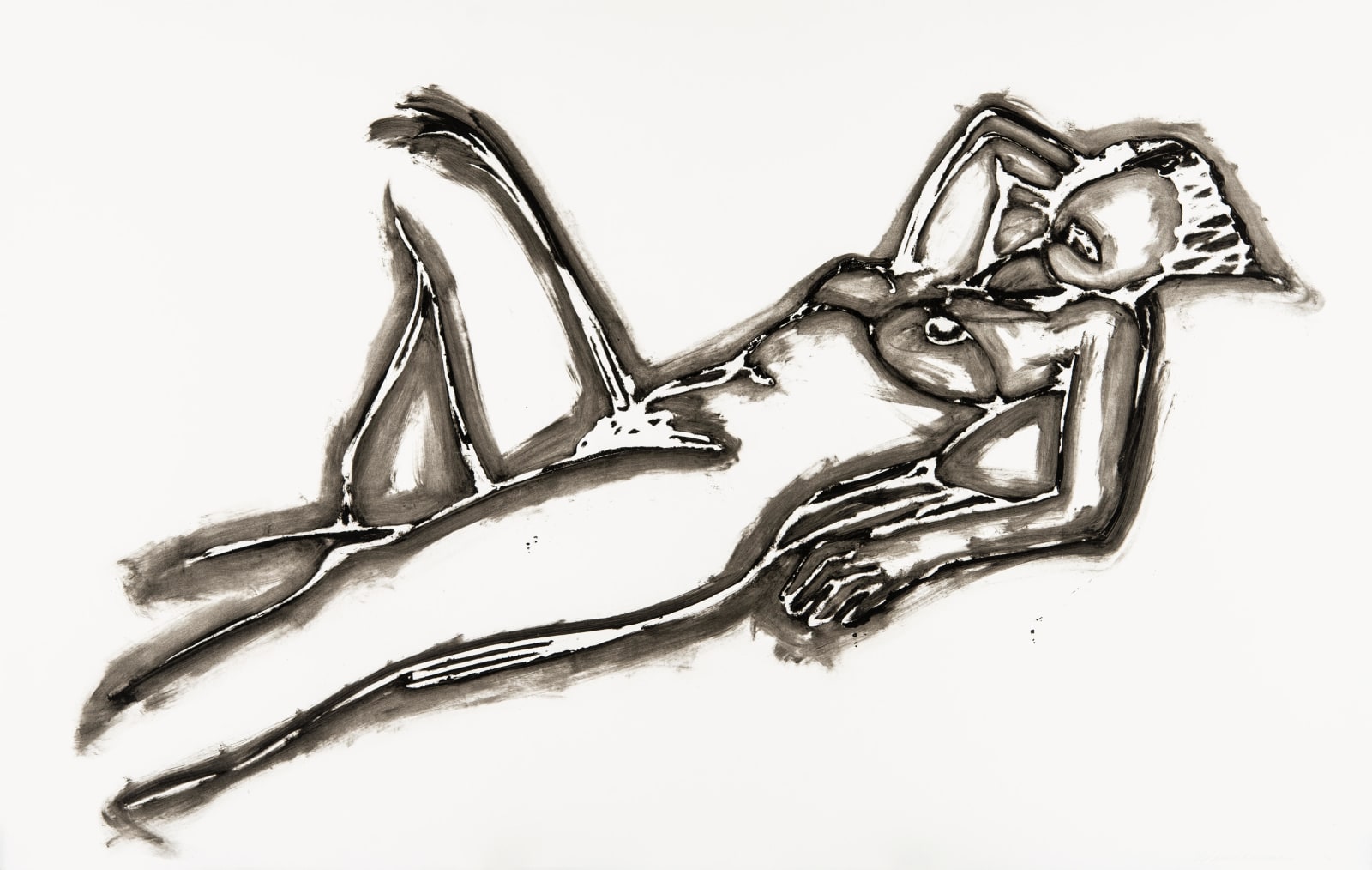 Tom Wesselmann, Monica Lying Down One Arm Up, 1990