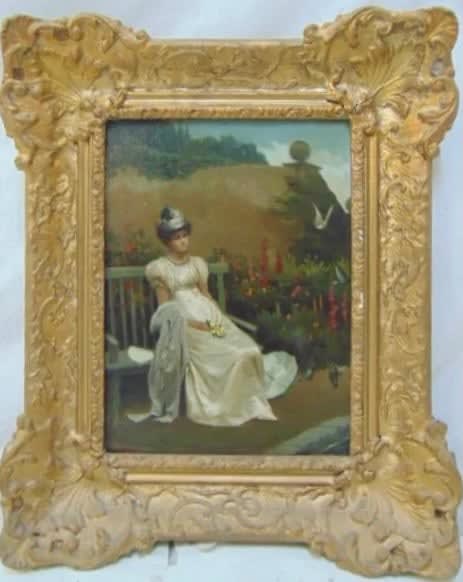 H.H. Cobely, Lady on a Bench