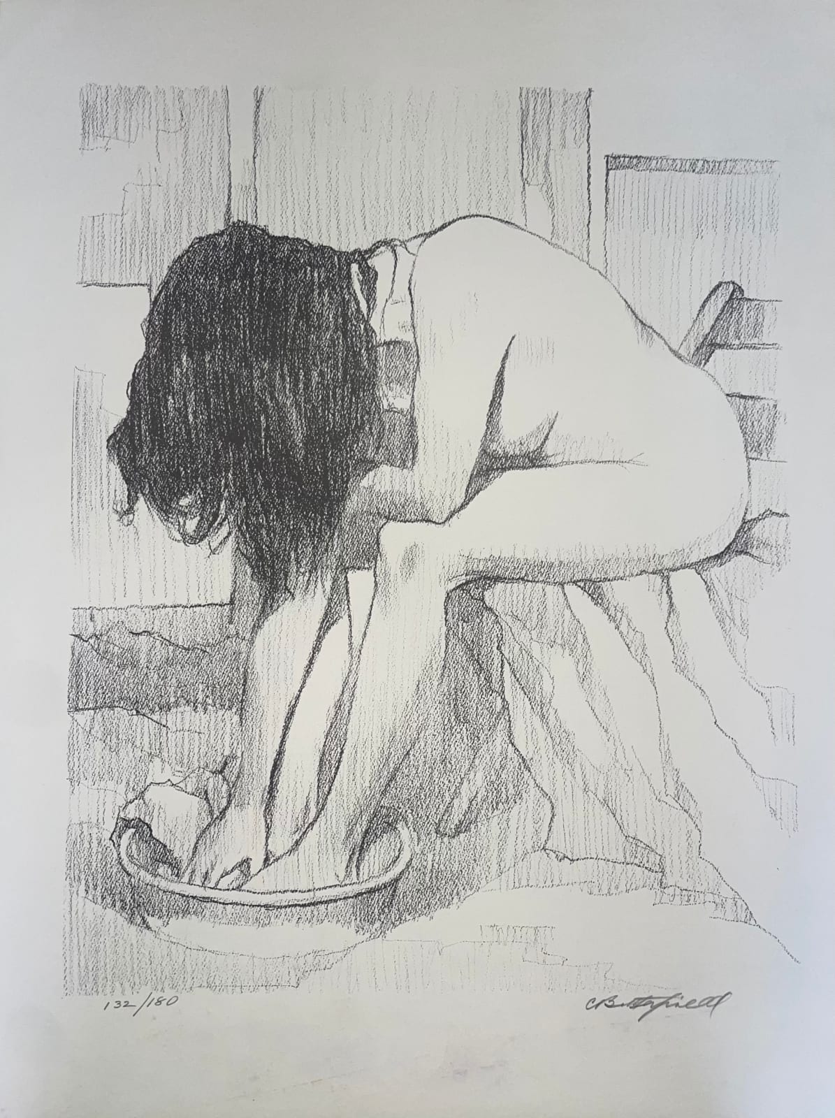 Cortland Butterfield, Female Nude, 1970's