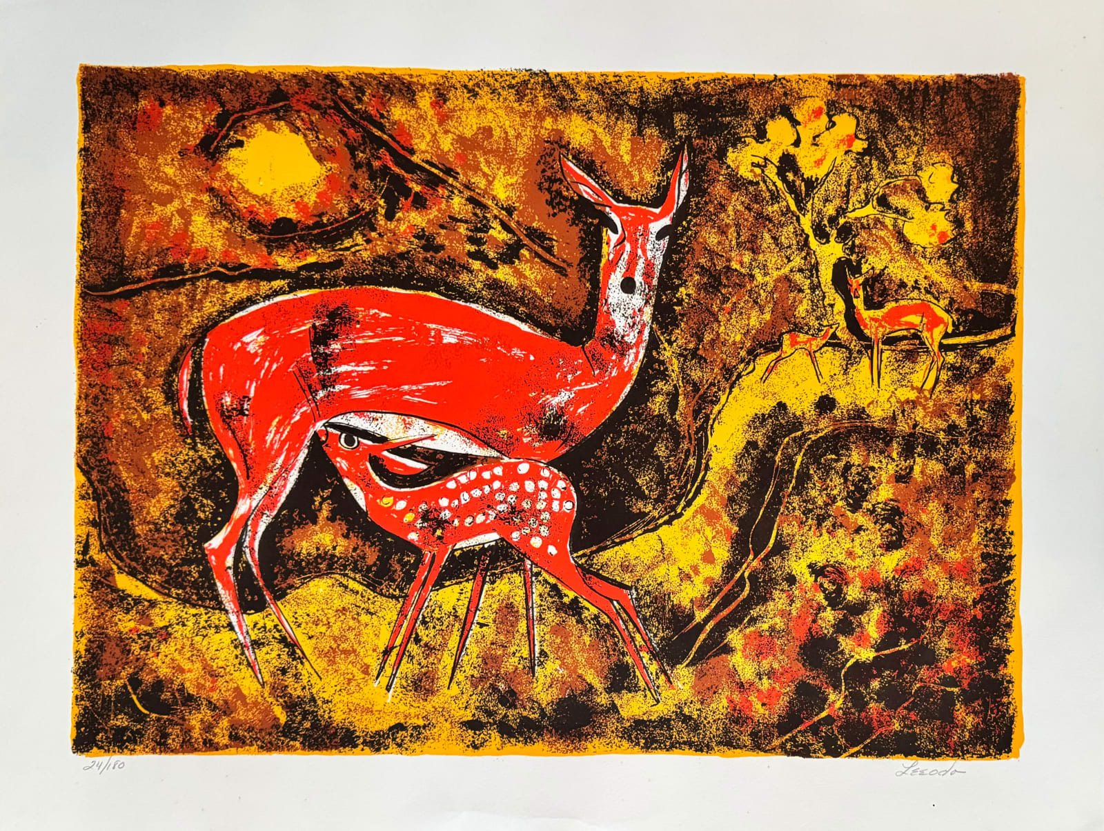 Leeodo, Deer, 1970
