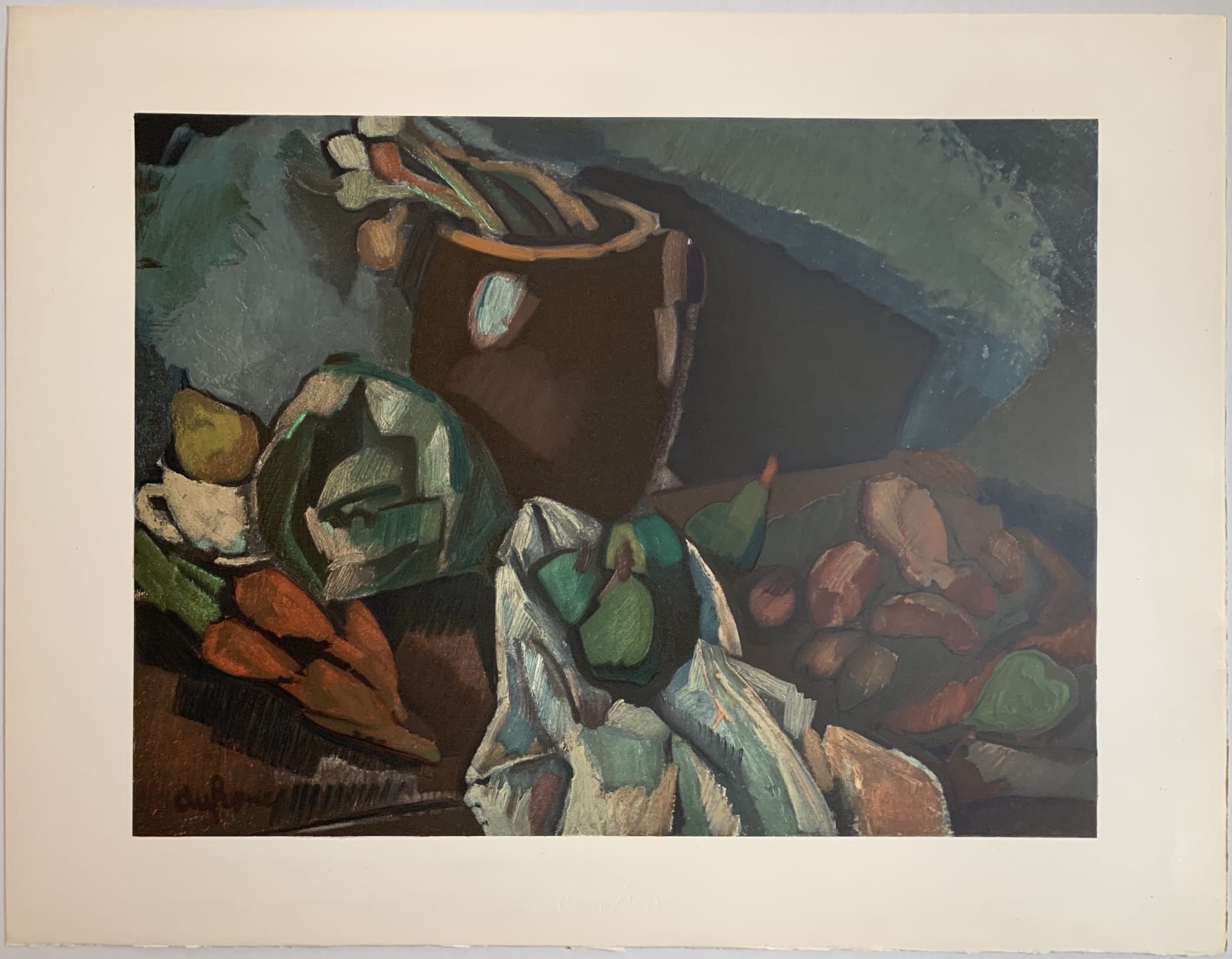 Charles Dufresne, "Nature Morte Aux Fruits", 1919, 1971