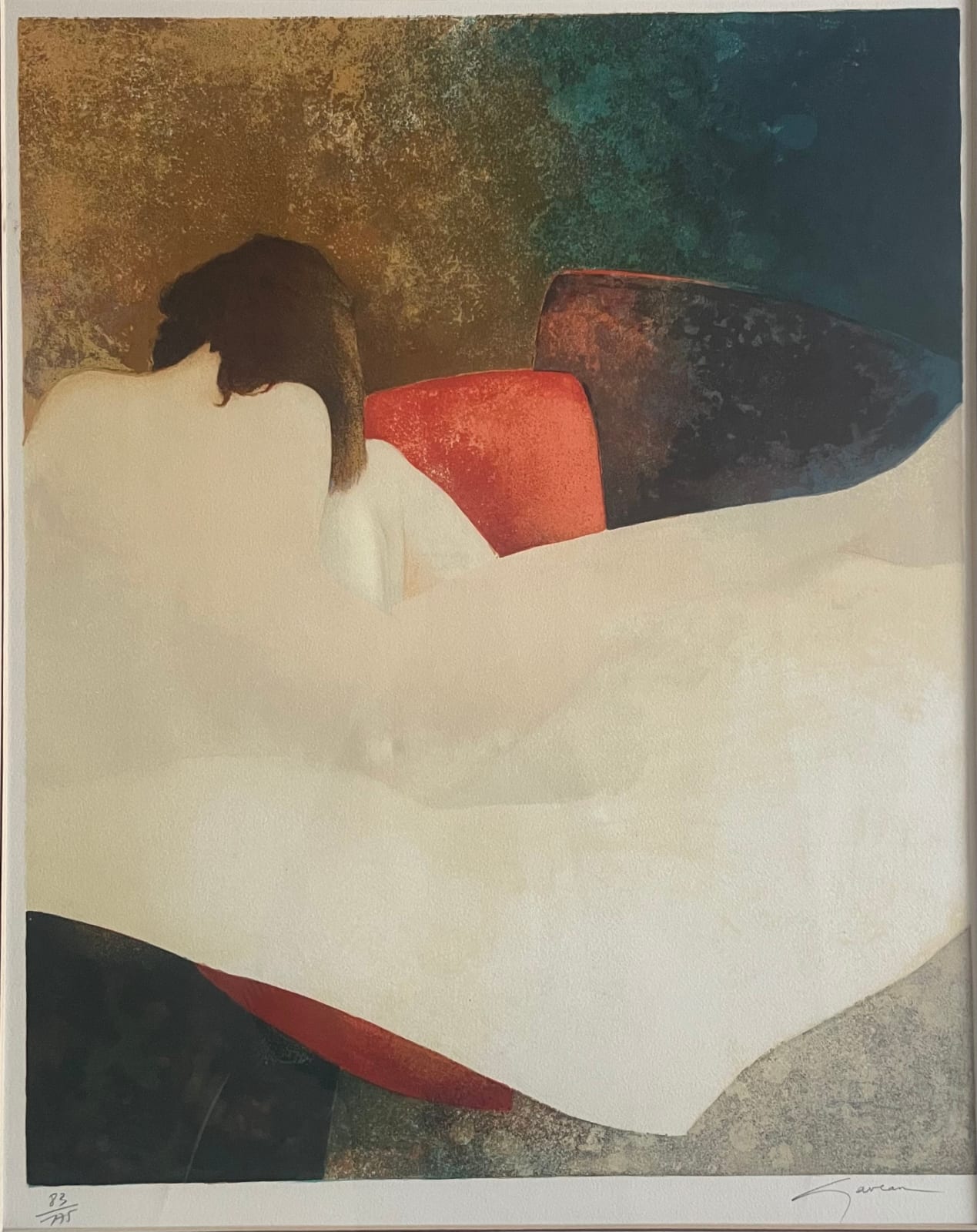 Claude Gaveau, Nude back, 1978