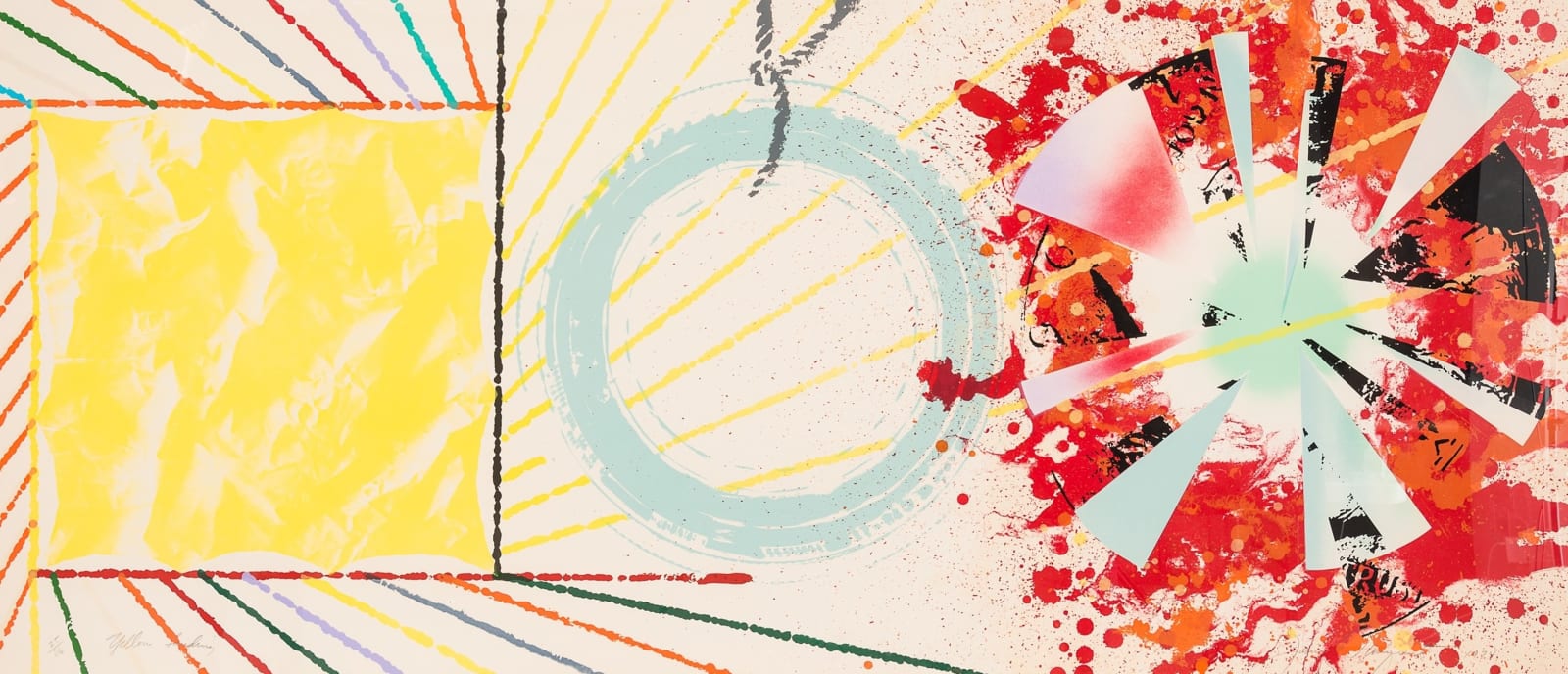 James Rosenquist, Yellow Landing, 1974