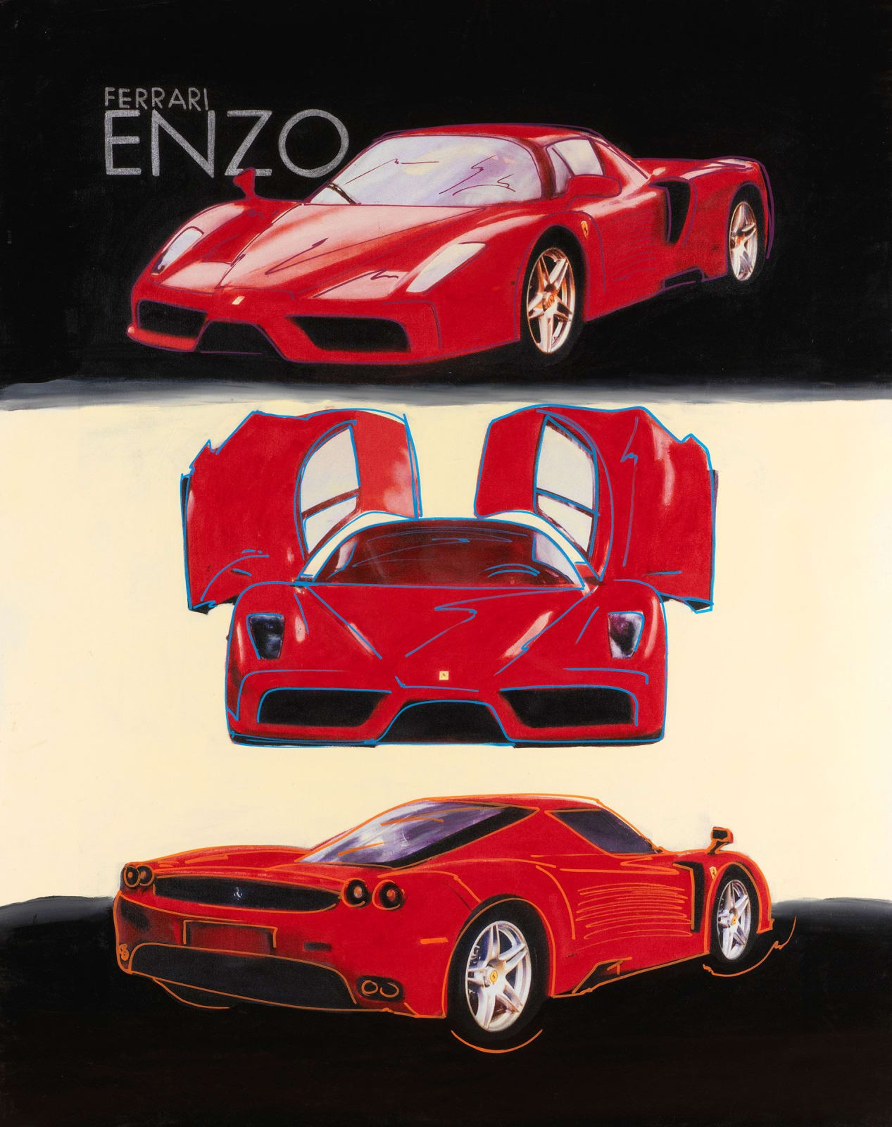 Steve Kaufman, Ferrari F430 Spider, 2004