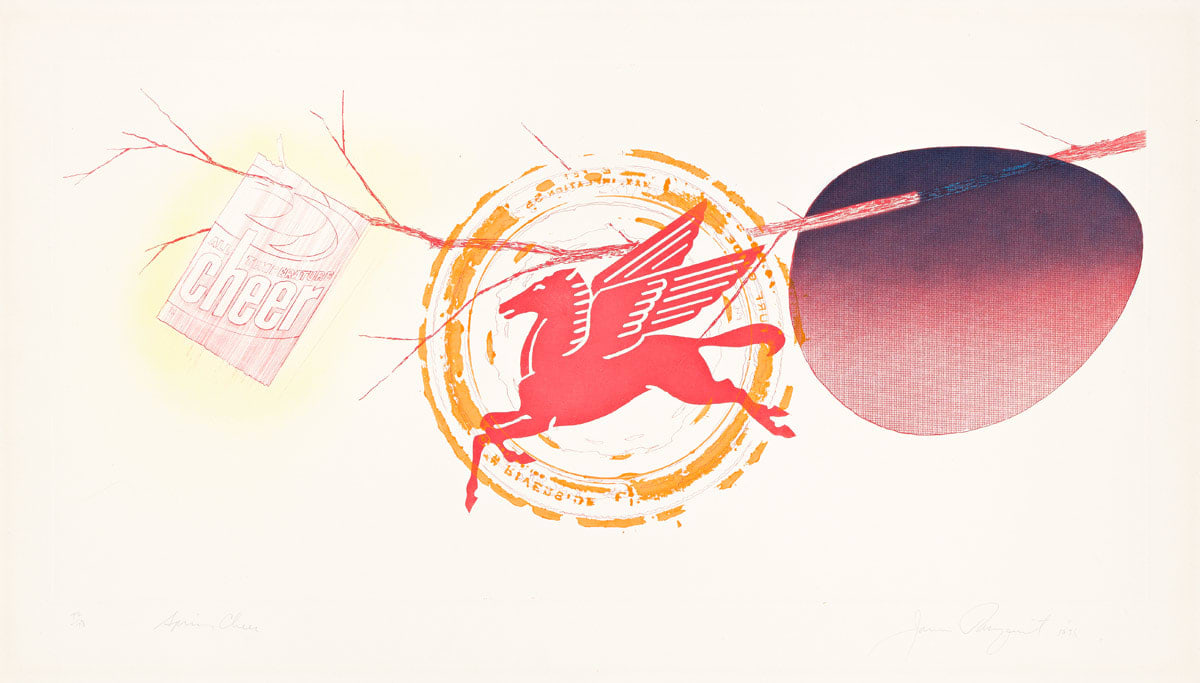 James Rosenquist, Spring Cheer, 1st State, 1978