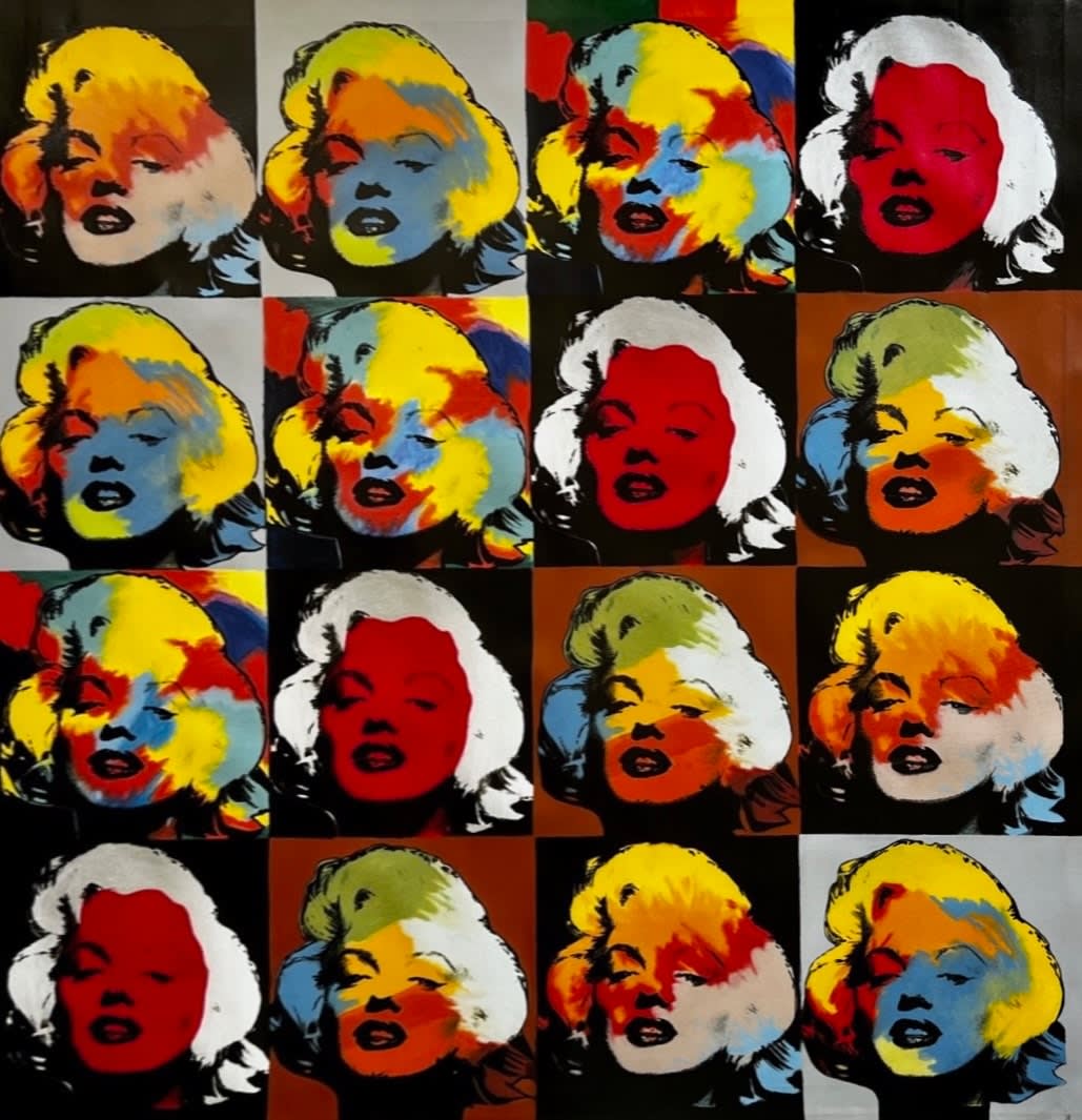 Steve Kaufman, Sixteen Marilyns, 2005