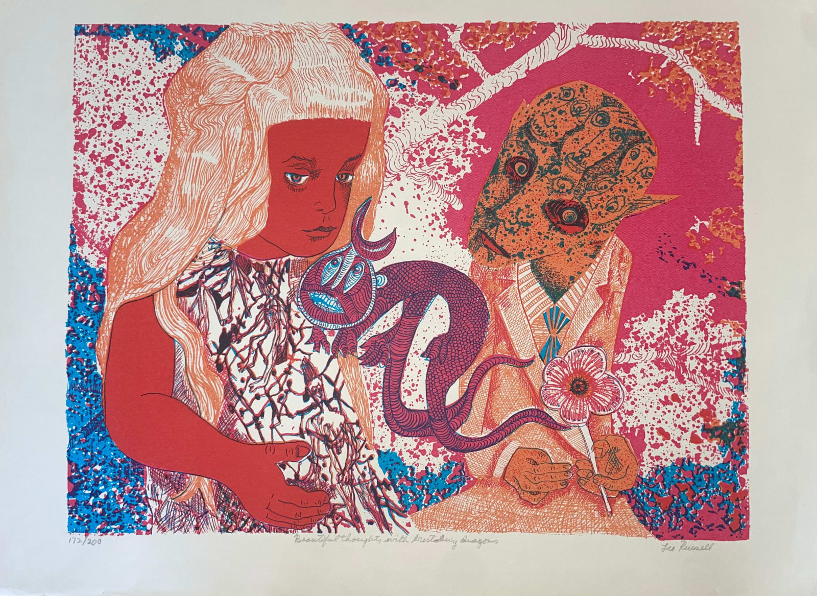 Leo Russell, Beautiful thoughts with dragons, 1965