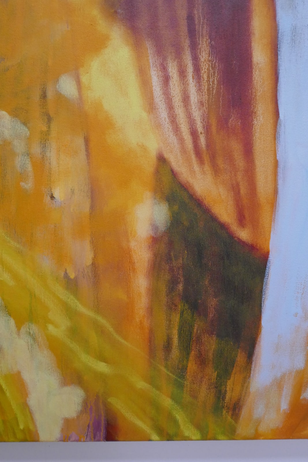 Rhiannon Inman-Simpson, They are all parts of you, oil on canvas, 60 x 70cm, 2025