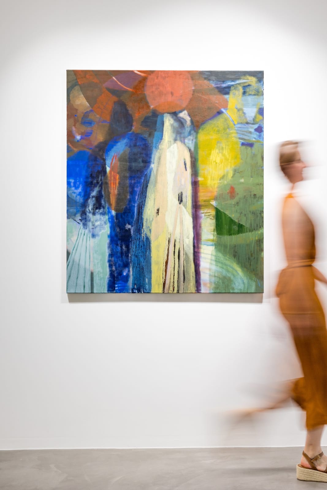 Rhiannon Inman-Simpson, Two-fold 113 x 130cm, oil on canvas, 2025