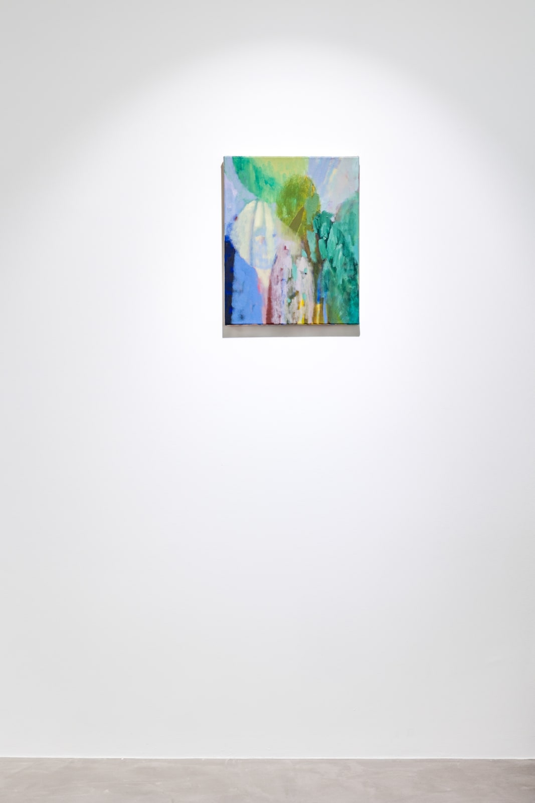 Rhiannon Inman-Simpson, Into the tipping edge, oil on canvas, 40 x 50cm, 2025