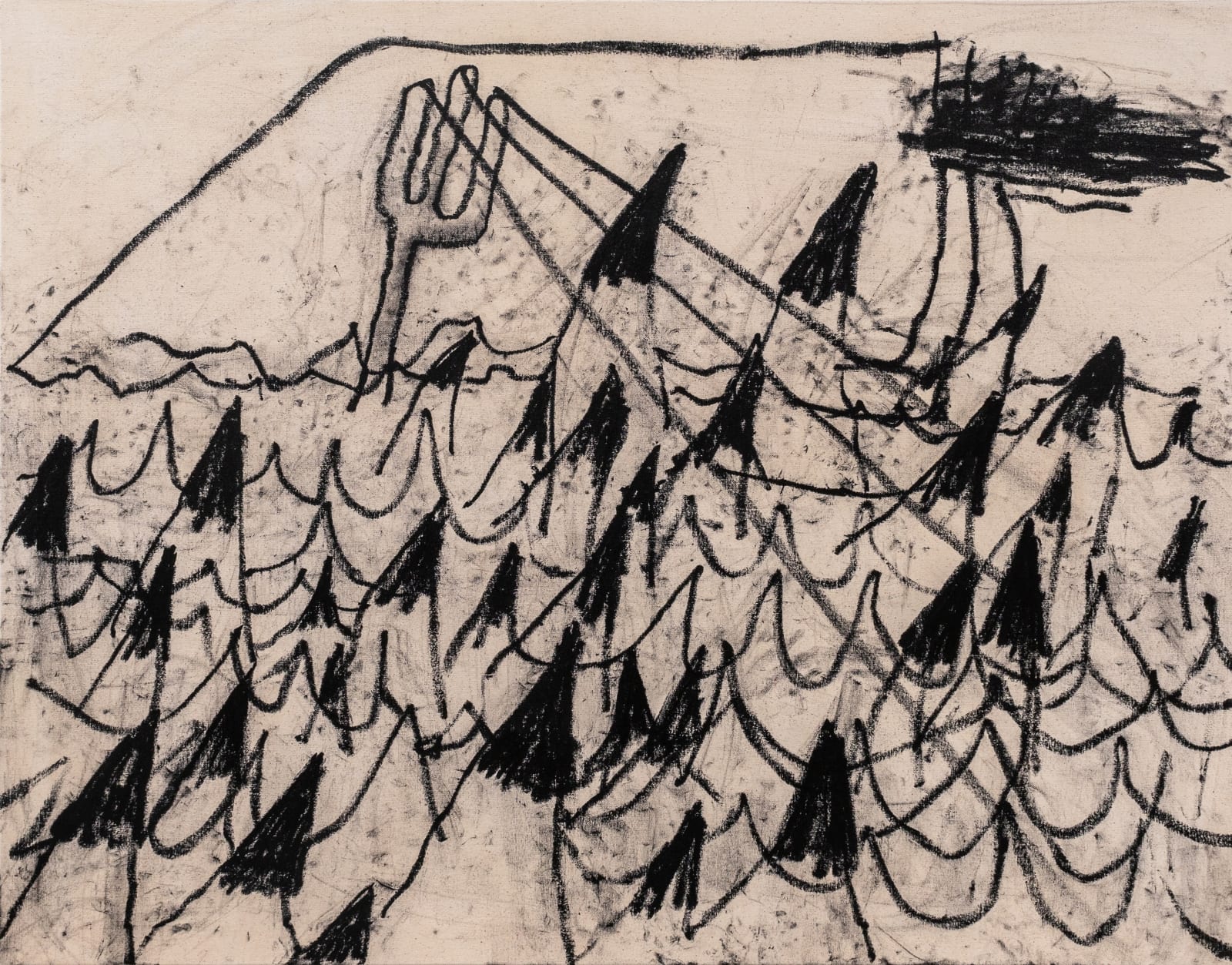 Taylor A. White, Motivation Beams, 2024, totale