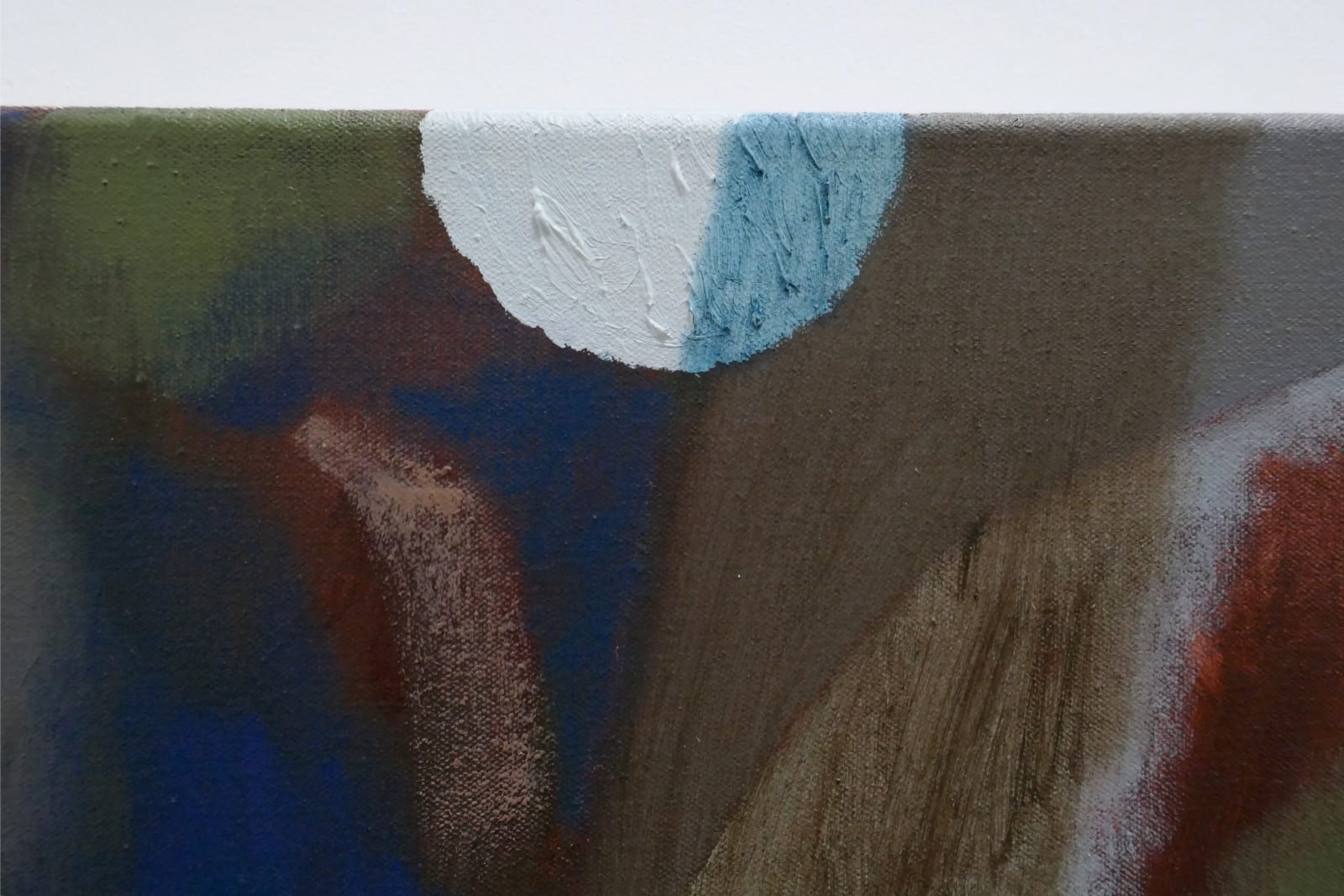Rhiannon Inman-Simpson, Sea of crisis oil on canvas, 40 x 50cm, 2025