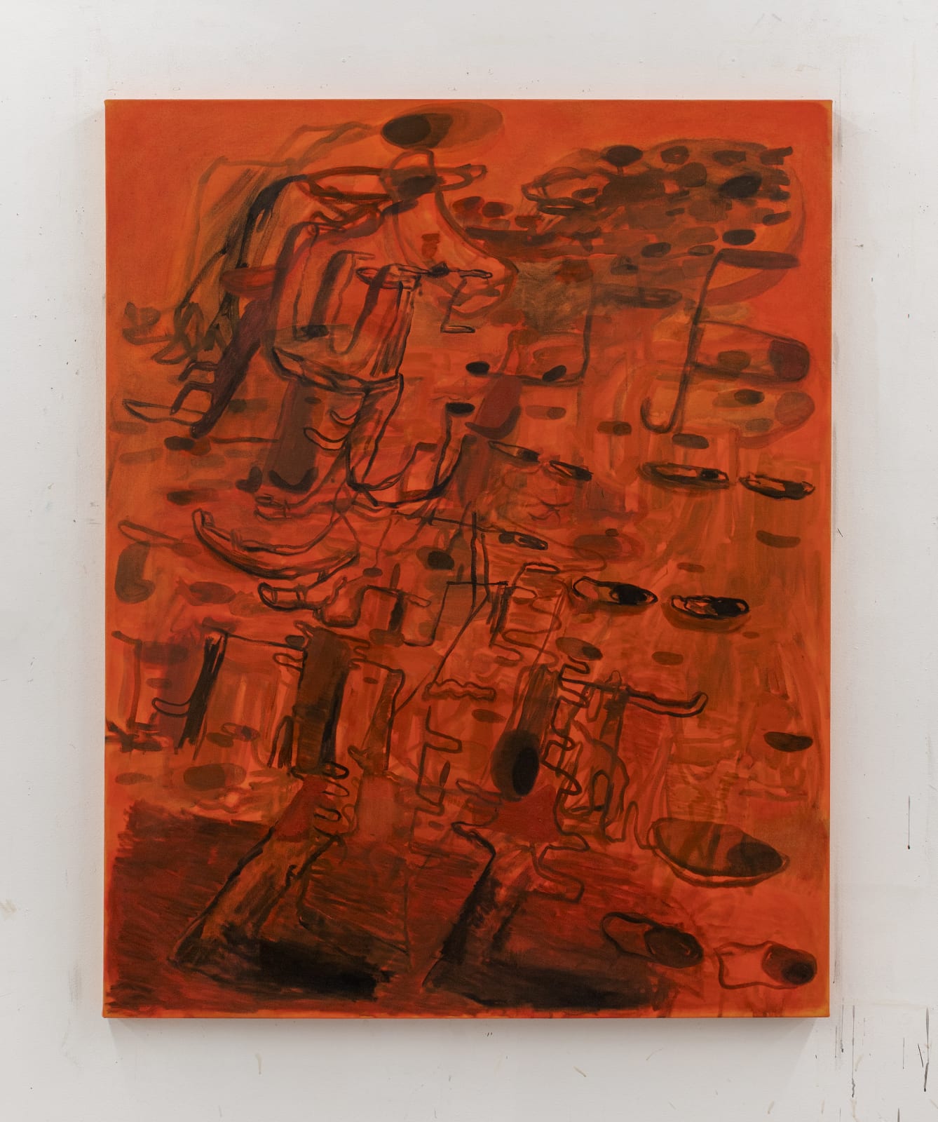 Taylor A. White, Never Alone, 2025 (wall)