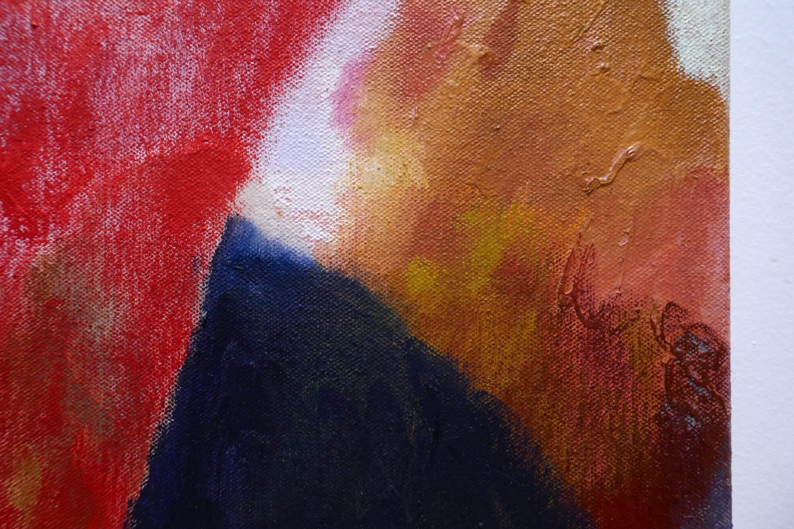 Rhiannon Inman-Simpson, When the shadow walks away oil on canvas, 40 x 50cm, 2025