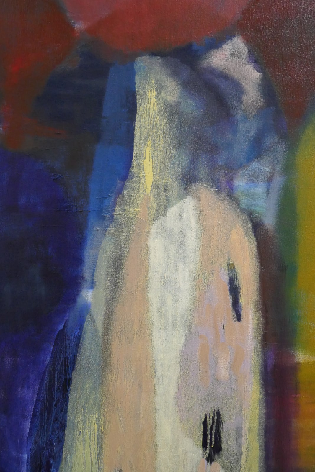 Rhiannon Inman-Simpson, Two-fold 113 x 130cm, oil on canvas, 2025