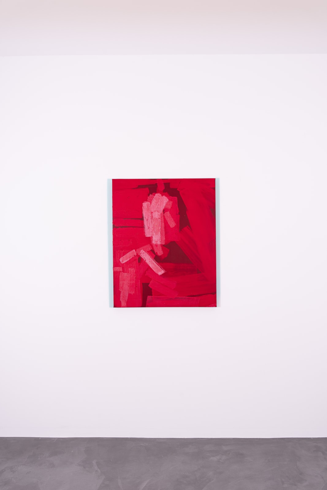 Patrick Tresset, 42 year old woman in red, 2023