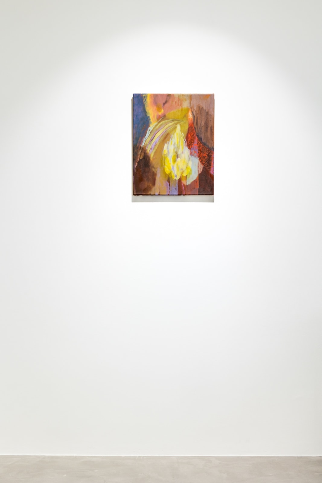Rhiannon Inman-Simpson, Inside ribs I hold it, oil on canvas, 40 x 50cm, 2025