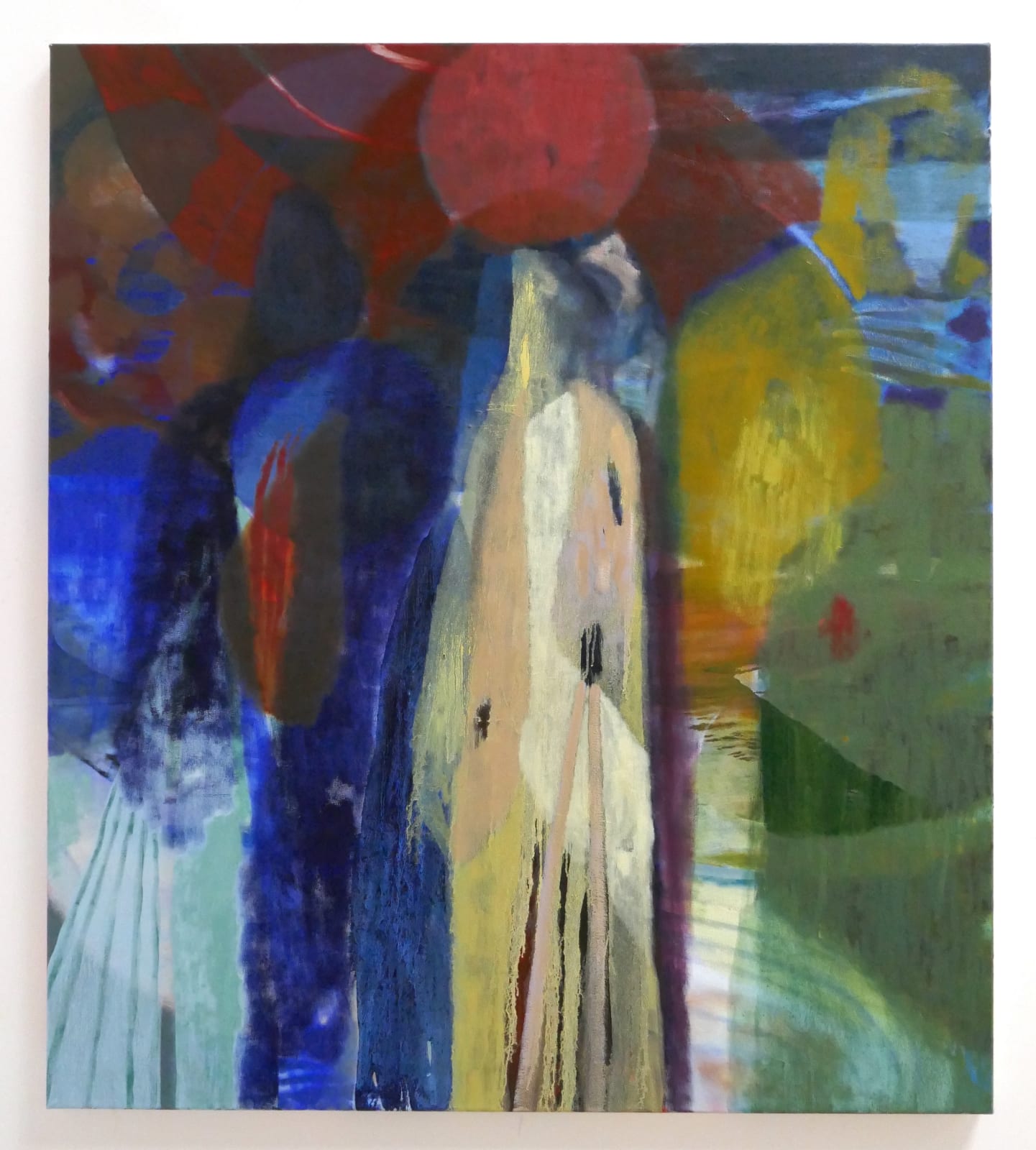 Rhiannon Inman-Simpson, Two-fold 113 x 130cm, oil on canvas, 2025