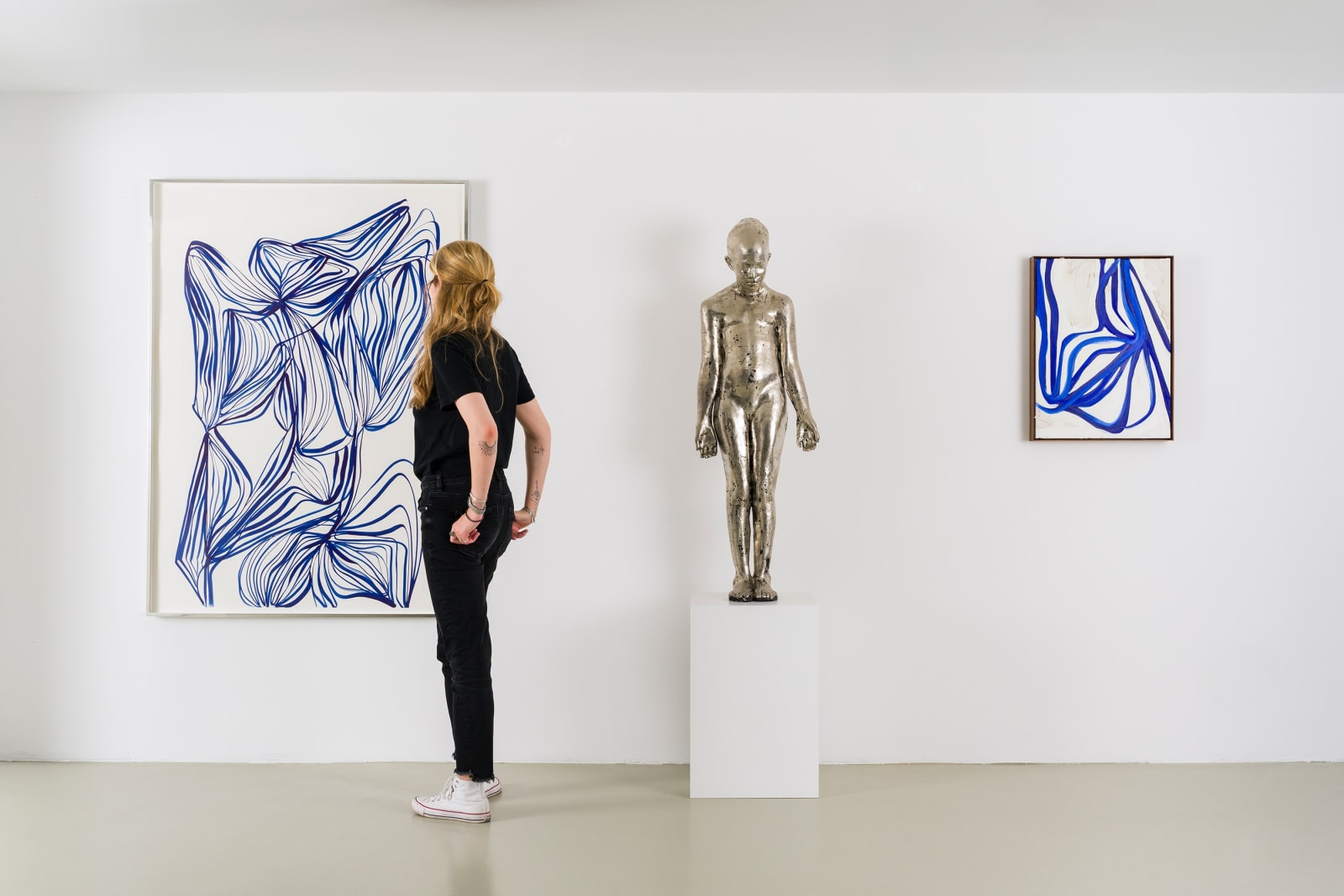 Tanya Ling, Line Painting (02886), 2015, photo credit Maximilian Geuter