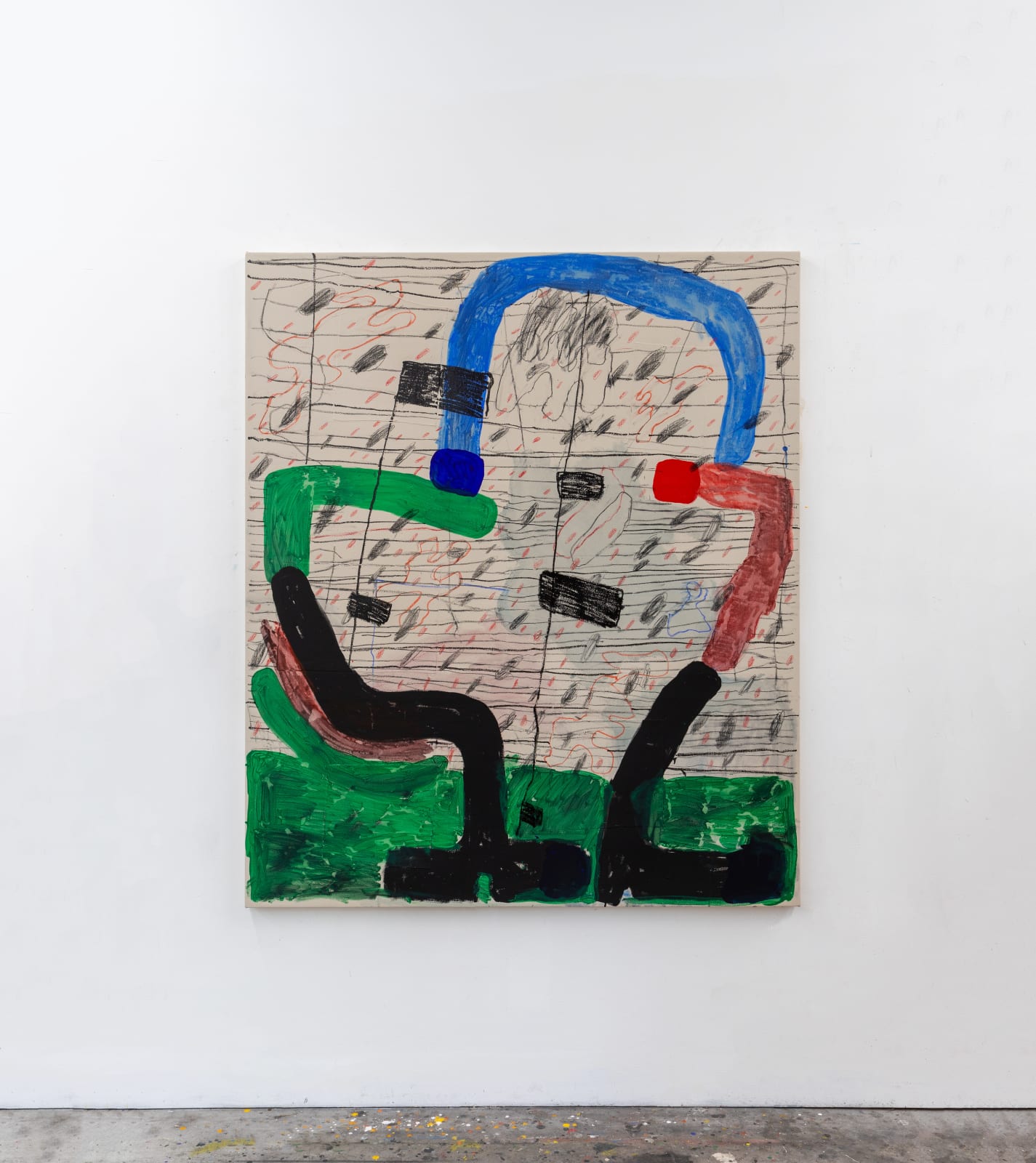 Taylor A. White, Daytime Rain is Good for Grass, 2024 (wall)