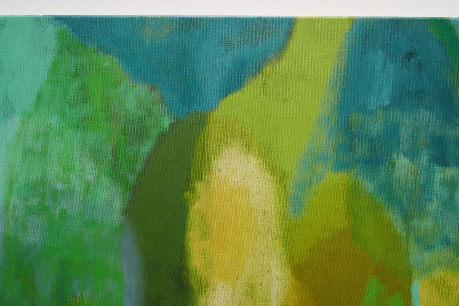 Rhiannon Inman-Simpson, Signal swarm oil on canvas, 80 x 100cm, 2025