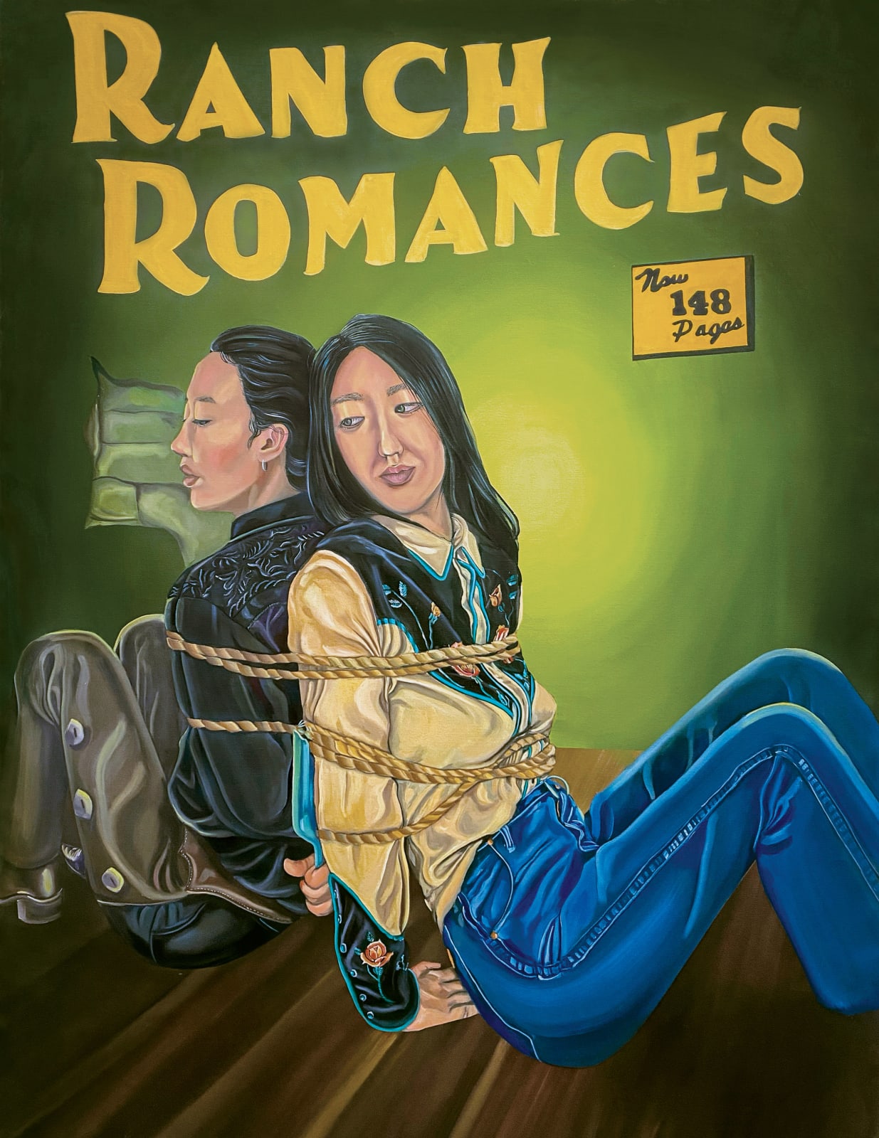 stephanie mei huang, green requiem for my self ii, 2022