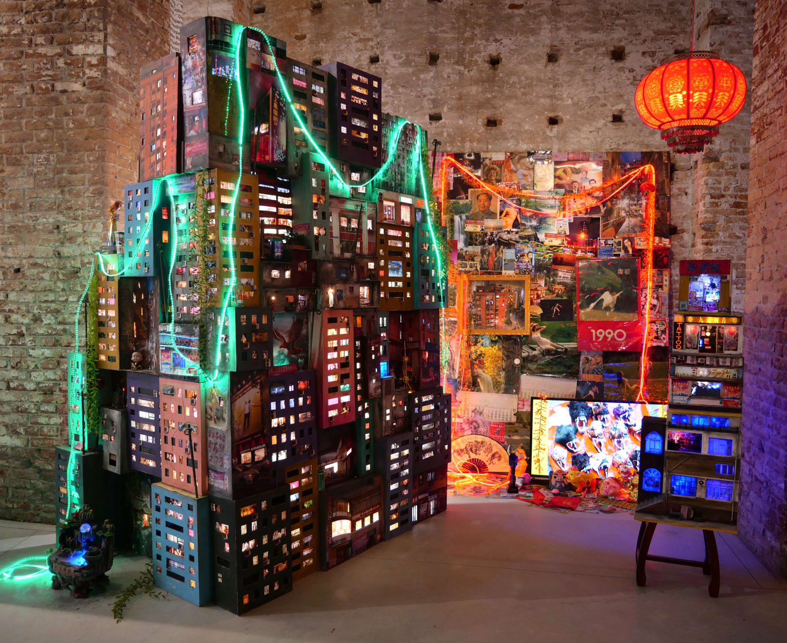 Tracey Snelling, Shanghai/Chongqing Hot Pot/Mixtape Building, 2019