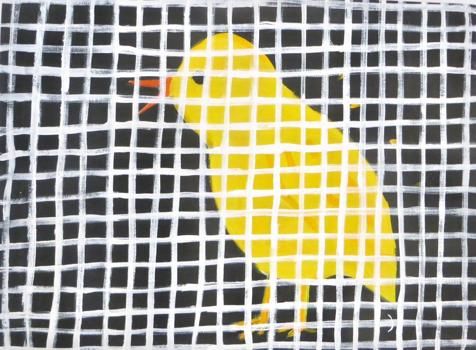 Gabrielle Graessle, n.t., 2021, acrylic on canvas