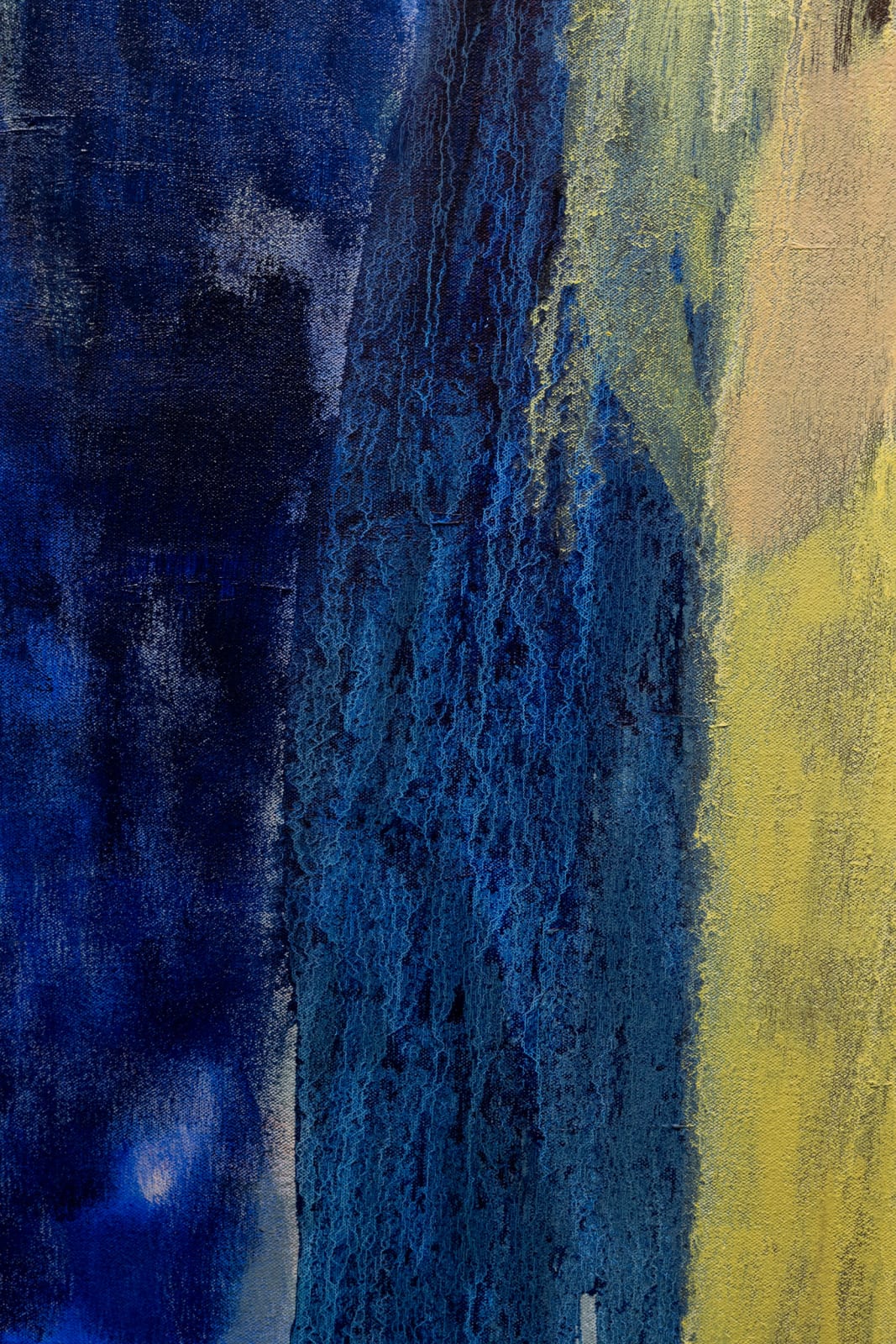 Rhiannon Inman-Simpson, Two-fold 113 x 130cm, oil on canvas, 2025
