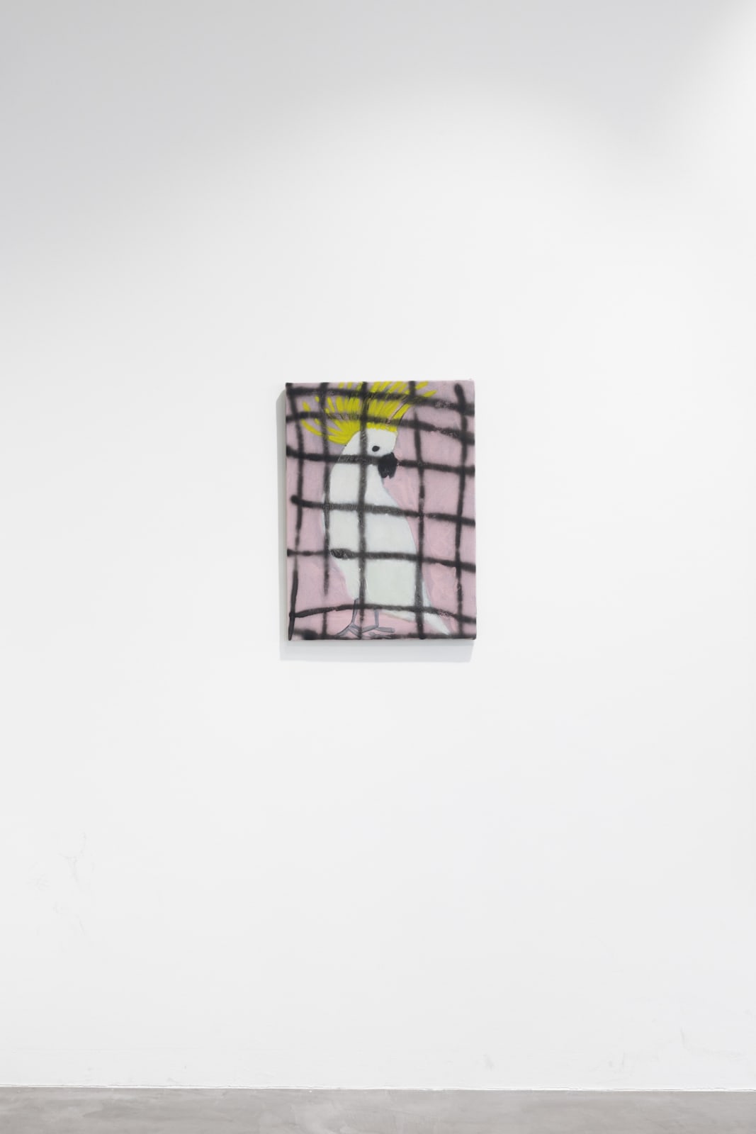 Gabrielle Graessle, n.t. 2024, acrylic and spray on canvas