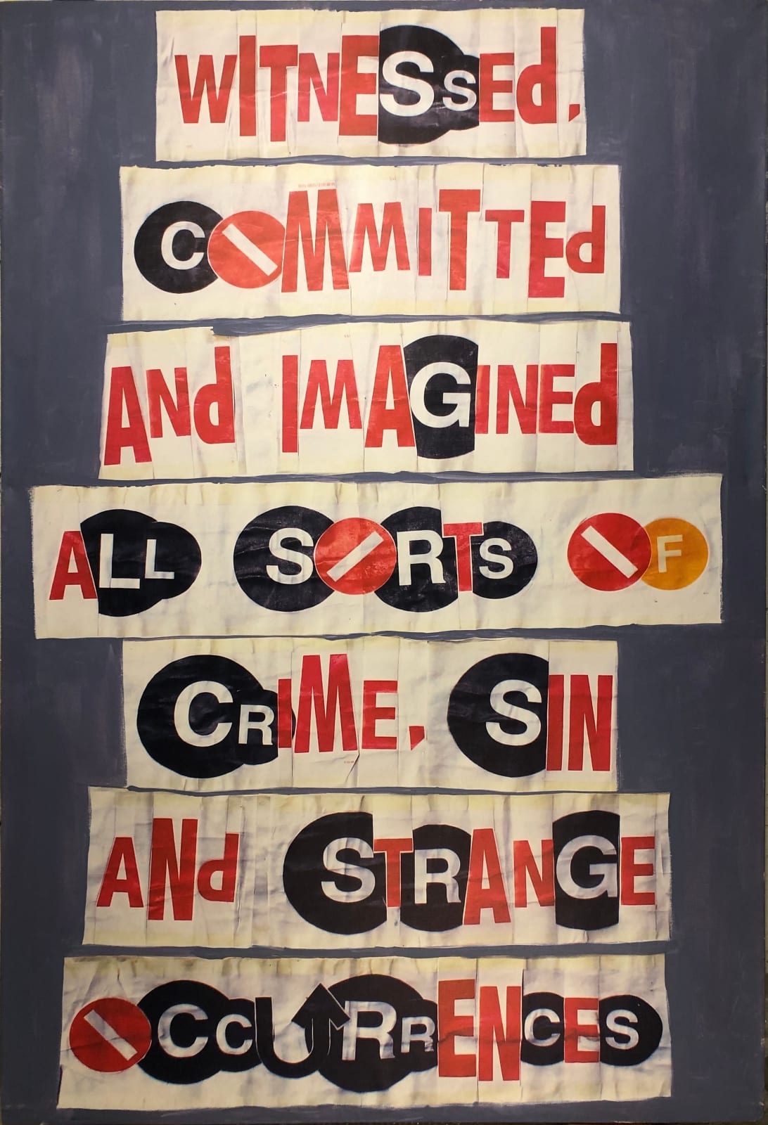 Al Diaz, Witnessed Committed and Imagined, 2020