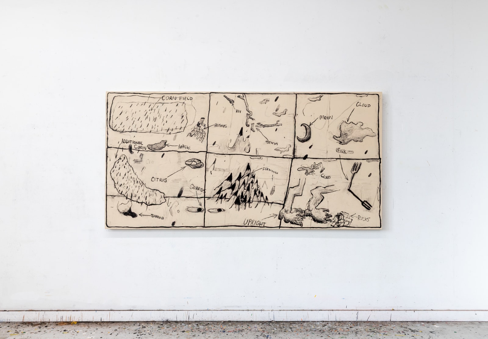 Taylor A. White, Key Path No. 1, 2025 (wall)