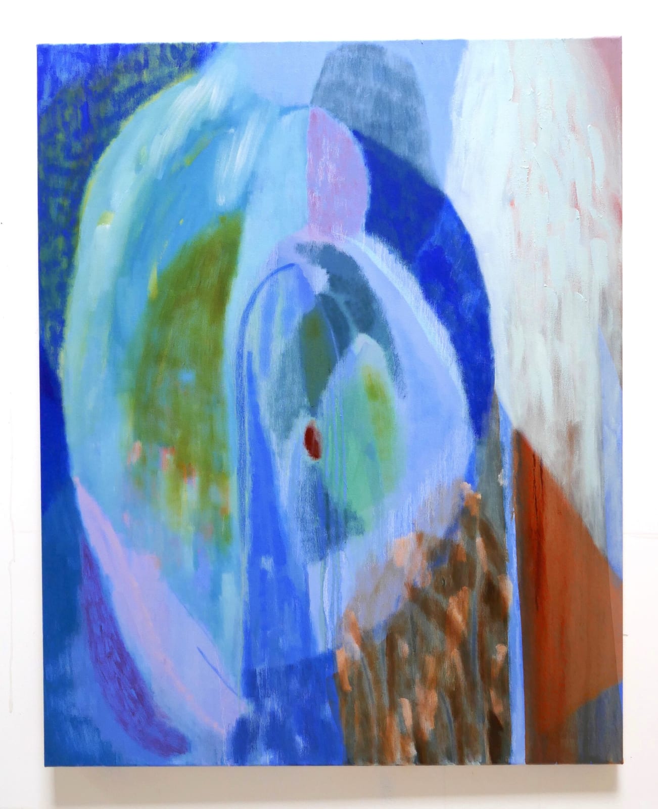 Rhiannon Inman-Simpson, Keep the lights on, oil on canvas, 80 x 100cm, 2025